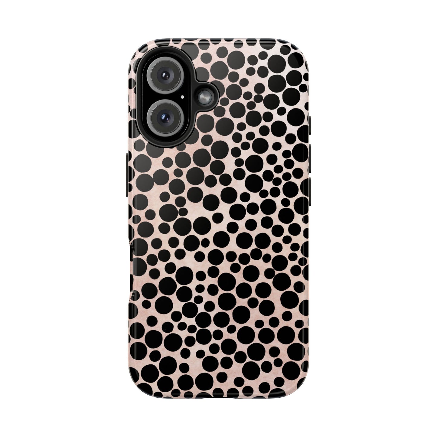 Felt Dots Pink Phone Case