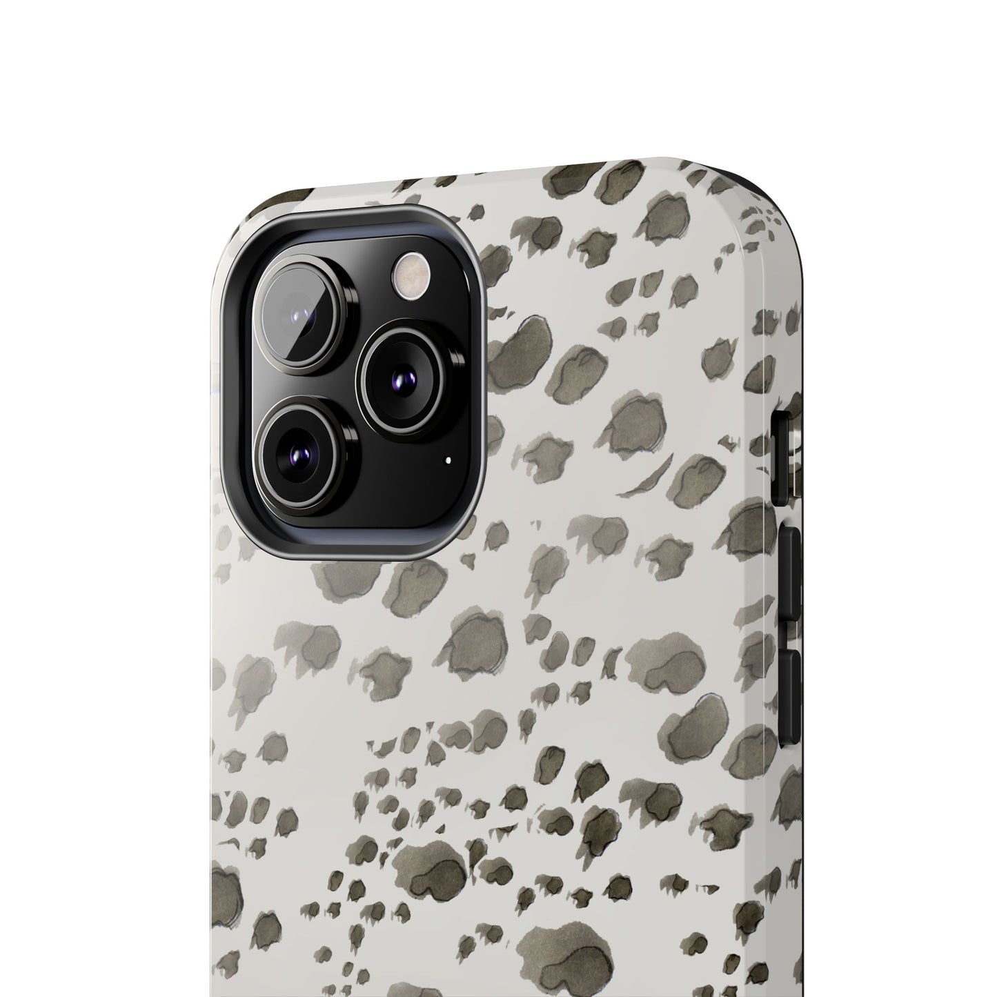 Kitty Dots Gray Phone Case