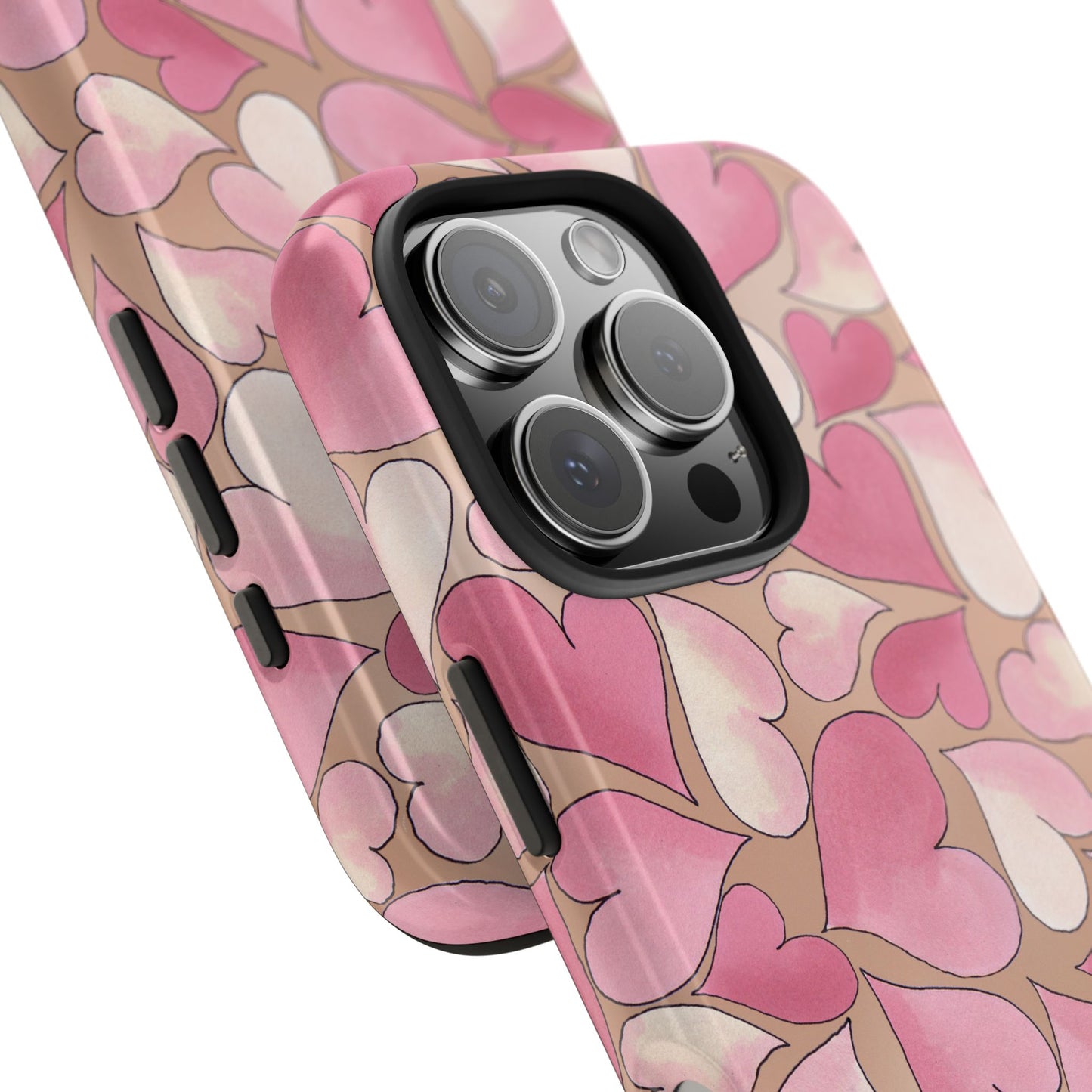 Hearts Malt Phone Case