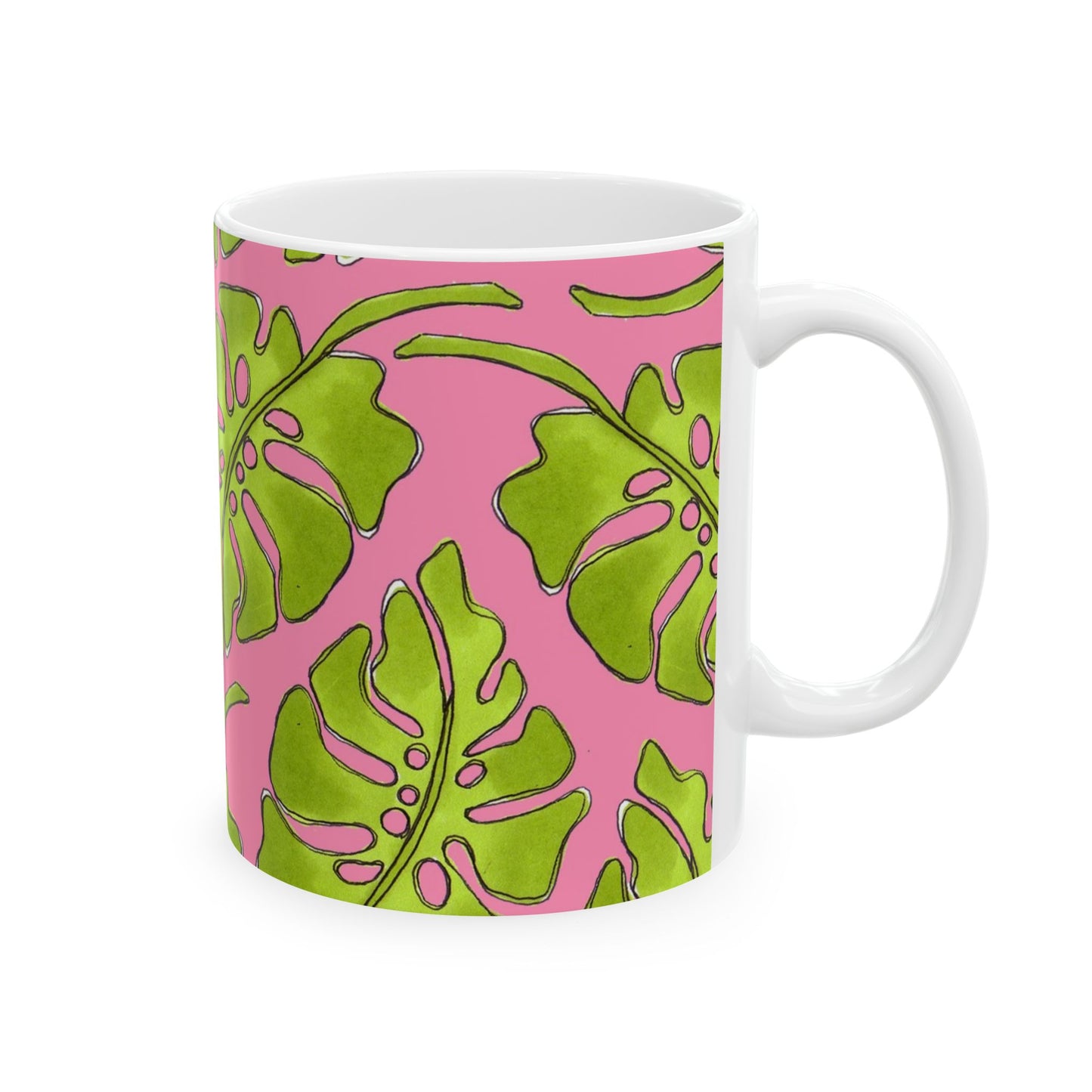 Big Leaf Pink Cup