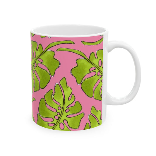 Big Leaf Pink Cup