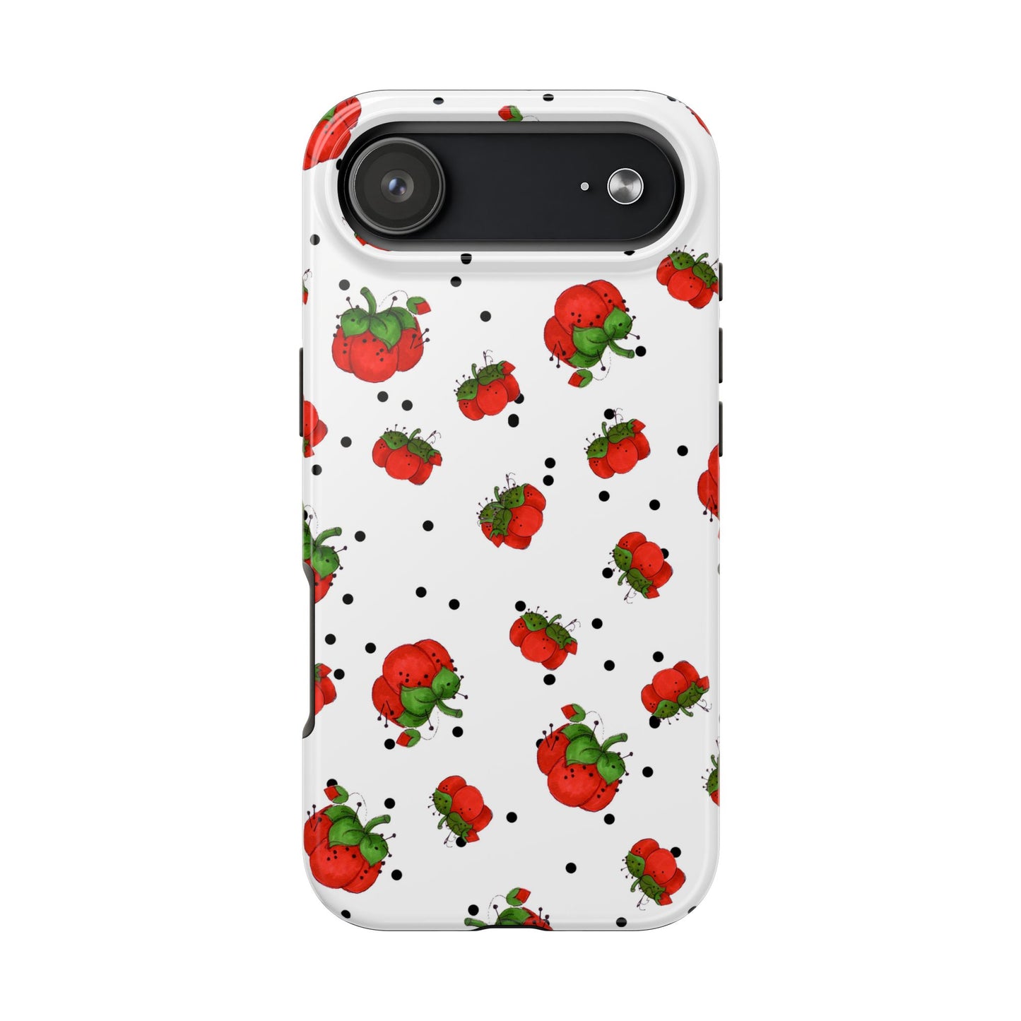 Pin Dots White Phone Case