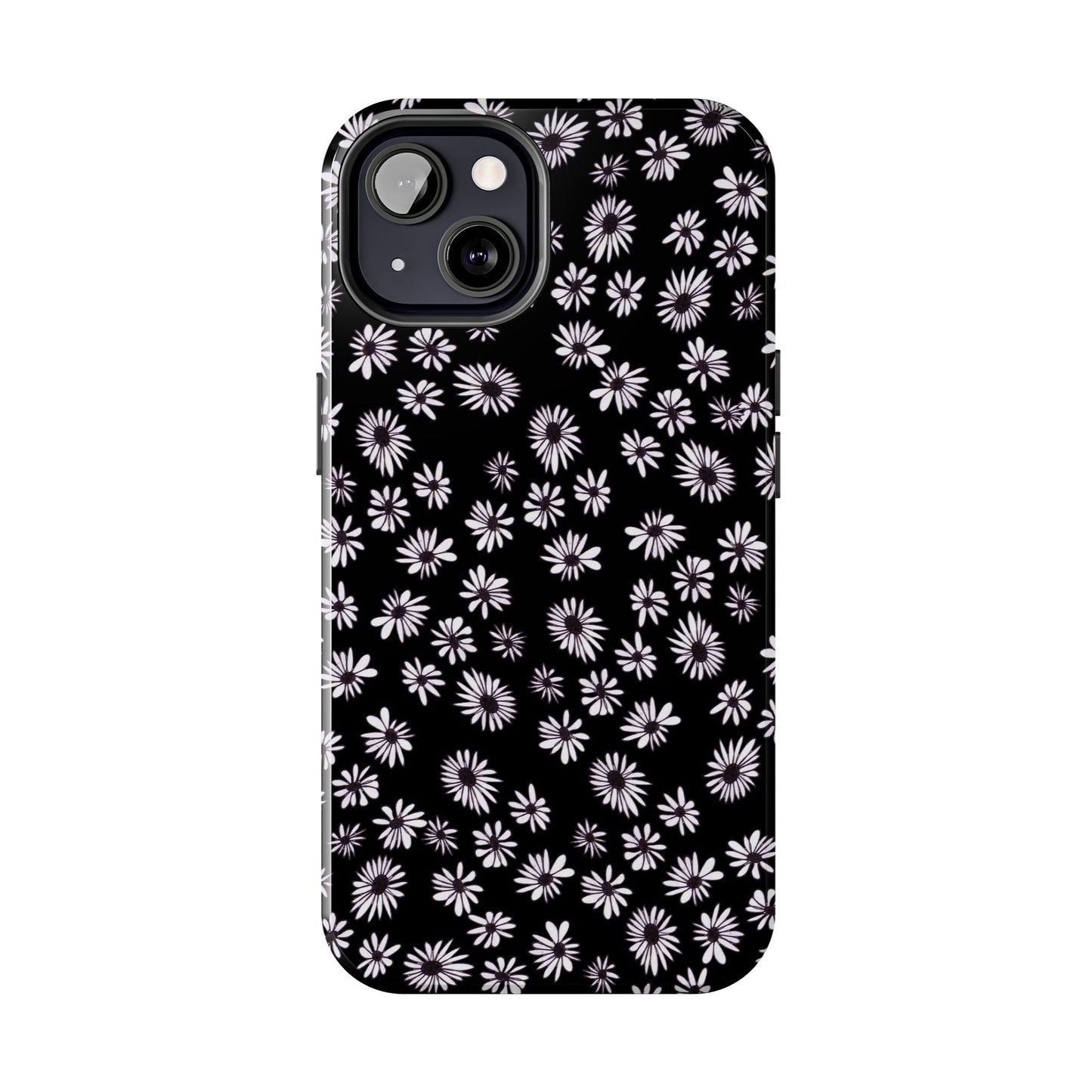 Random Daisy Black / White Phone Case
