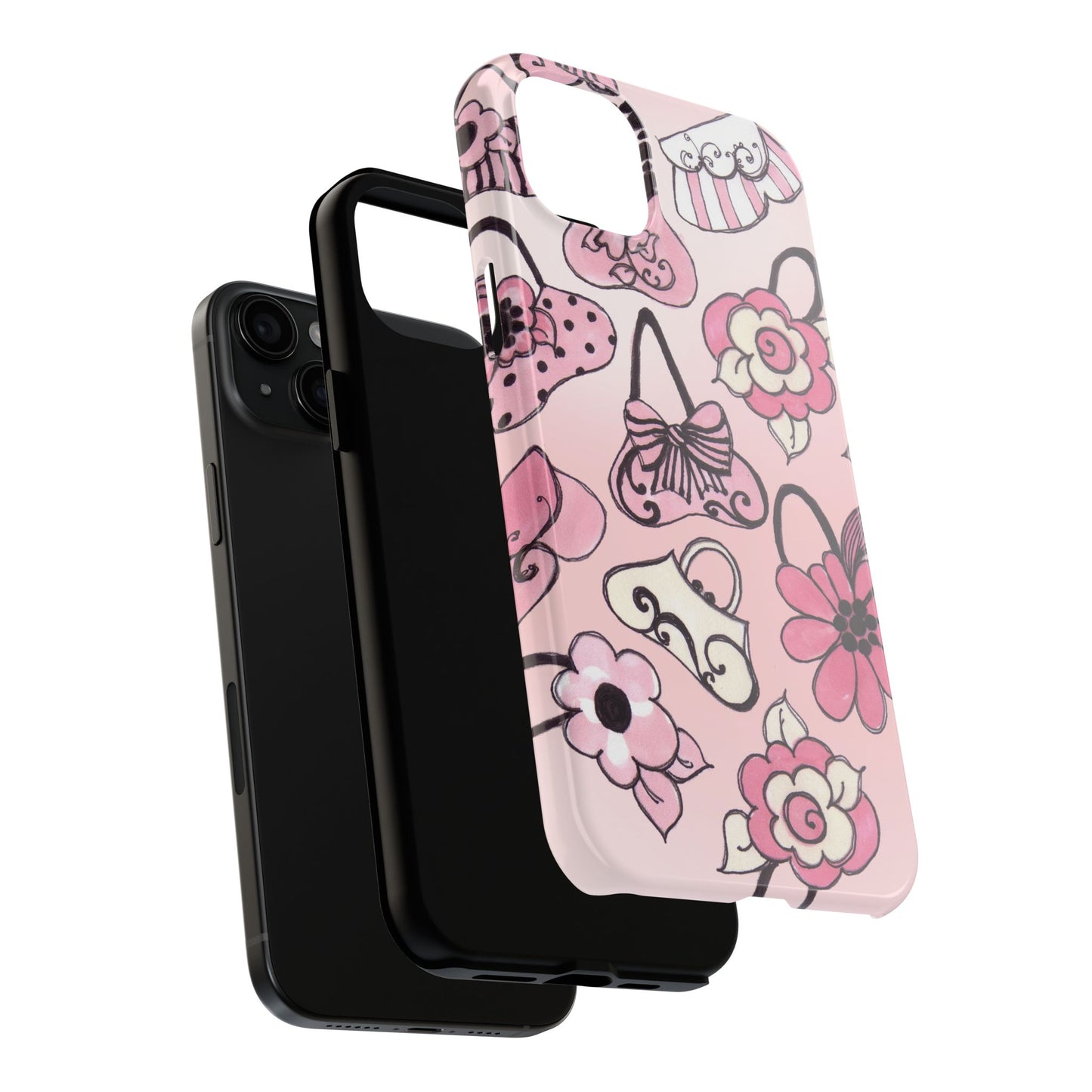 Cat Bags Pink Phone Case