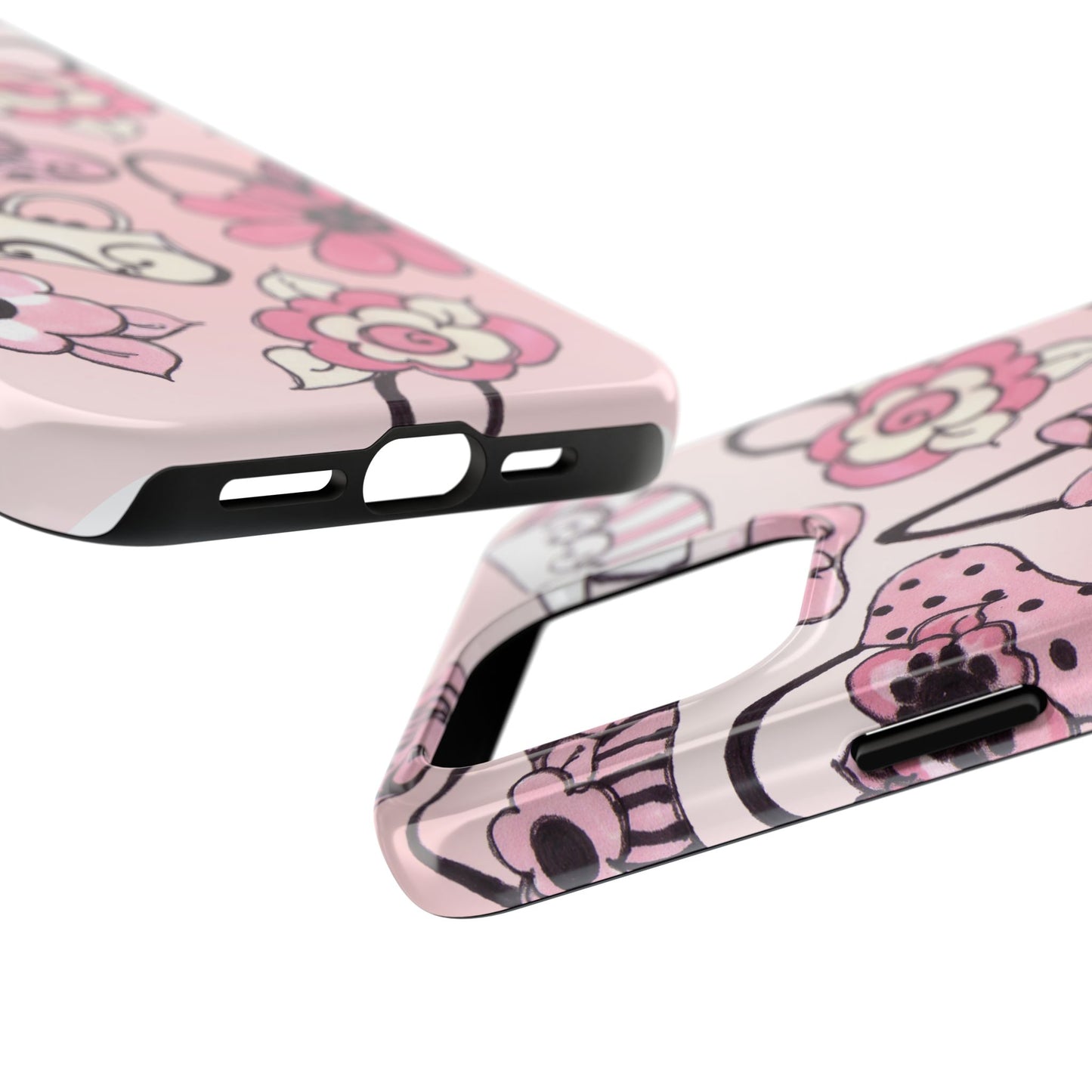 Cat Bags Pink Phone Case