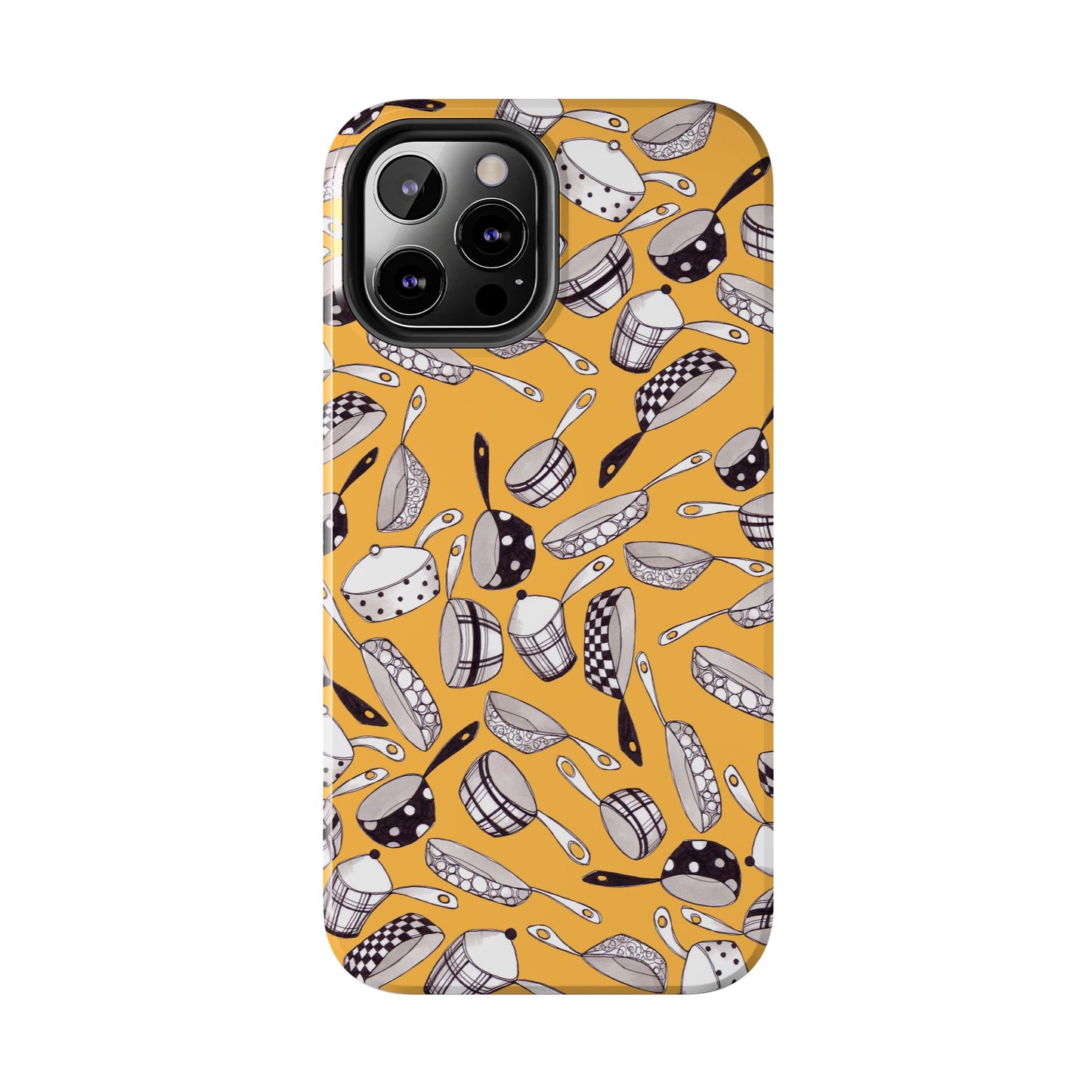 Pots & Pans Flyin' Yellow Phone Case