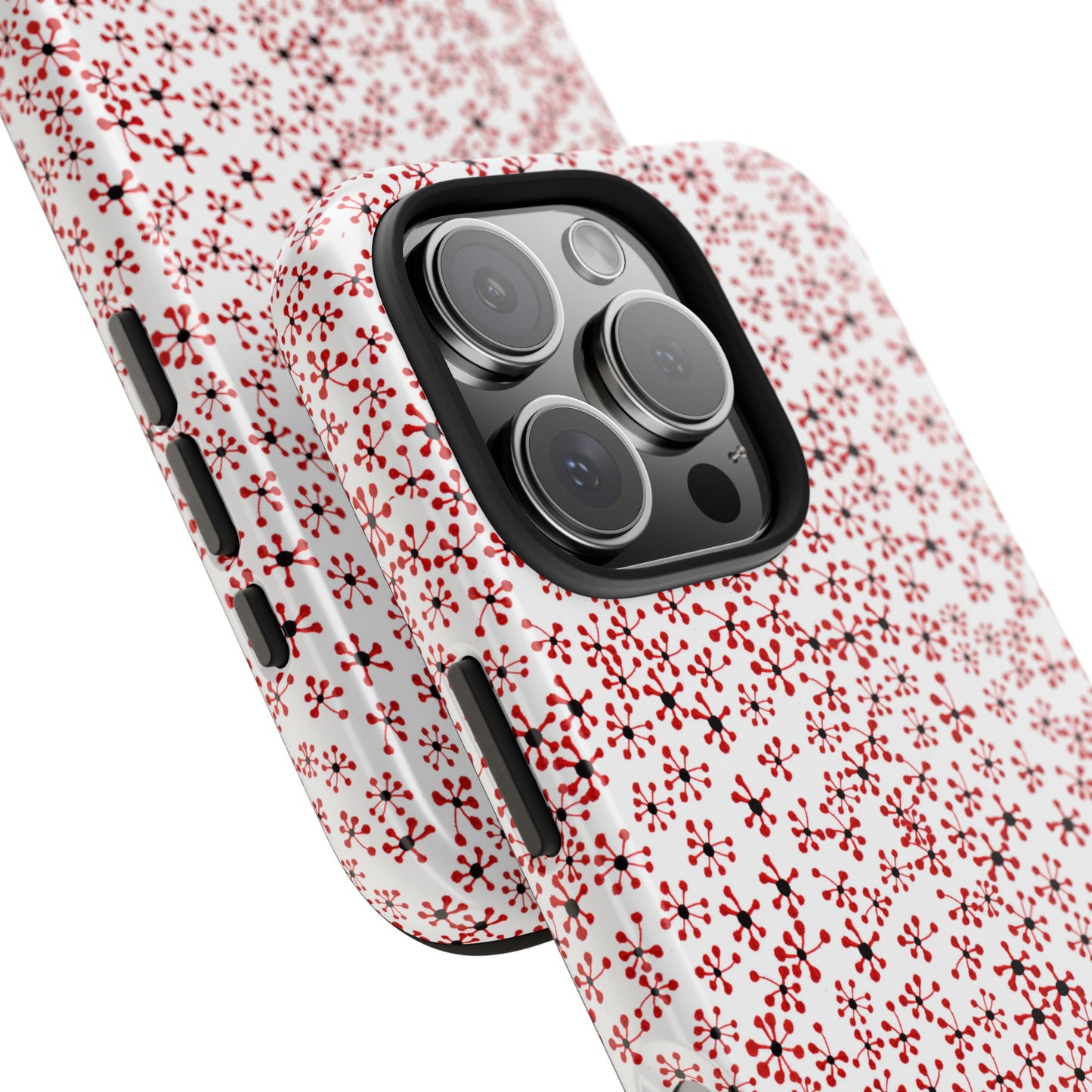 Flock of Red Daisies Phone Case