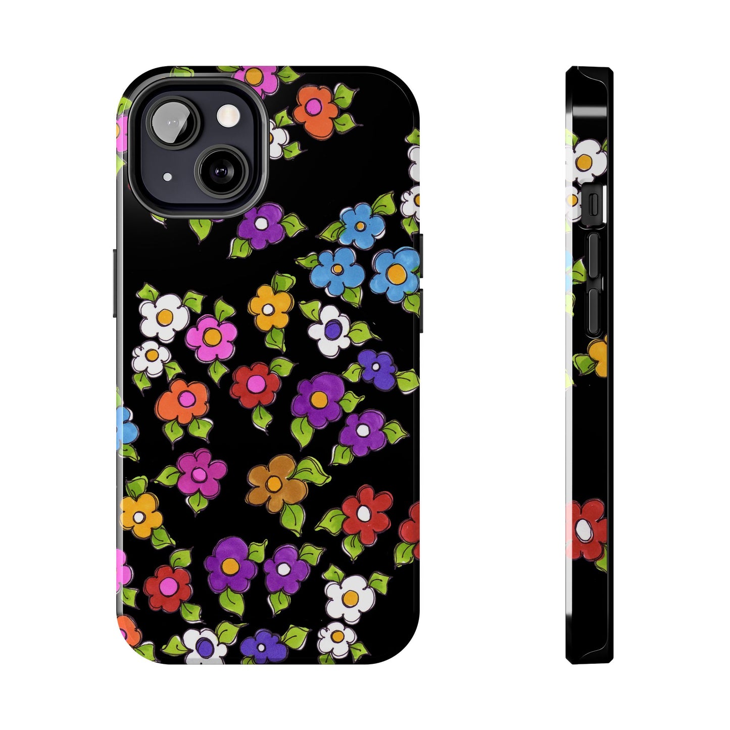 Fancy Dog Daisies Phone Case