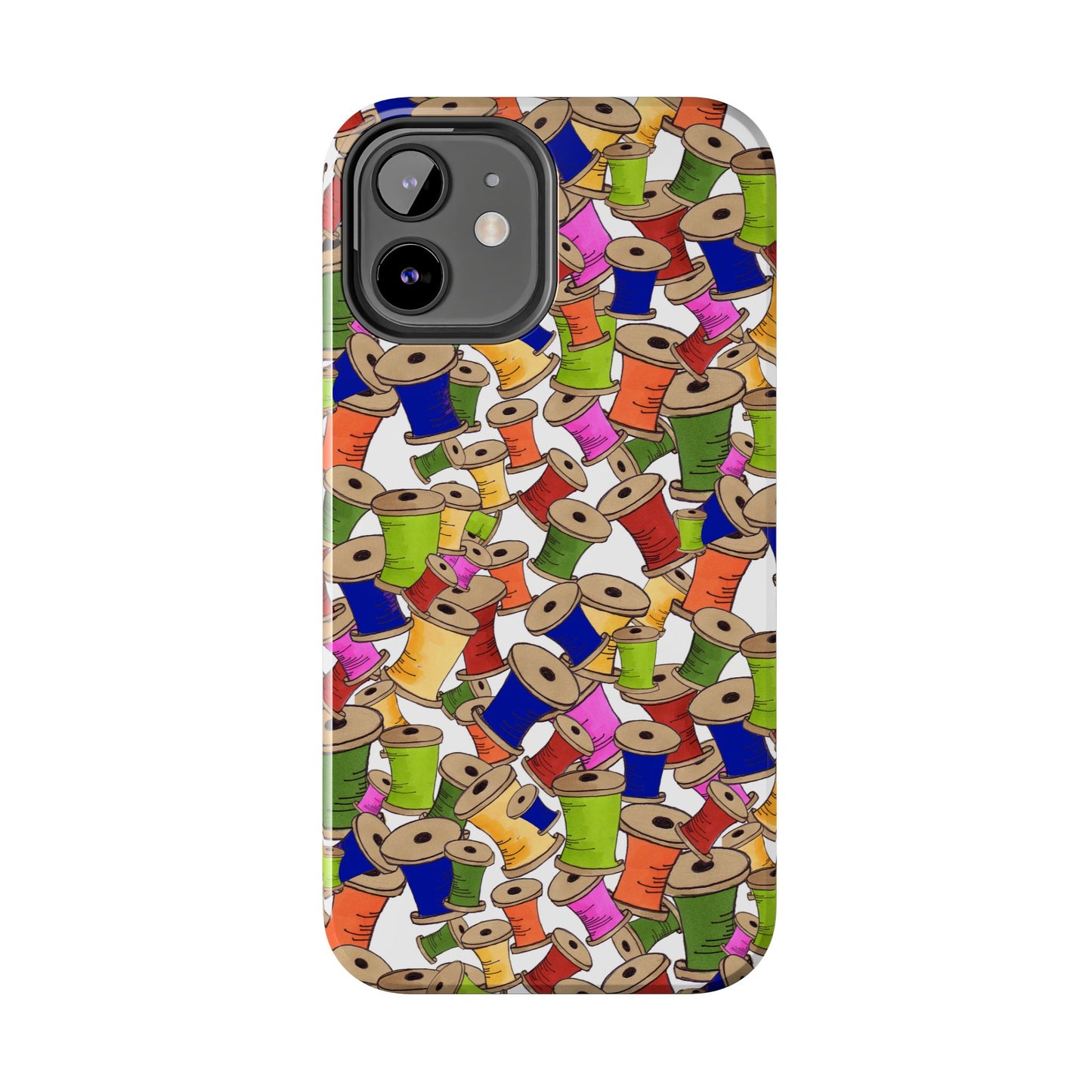 Spoolopoly White Phone Case