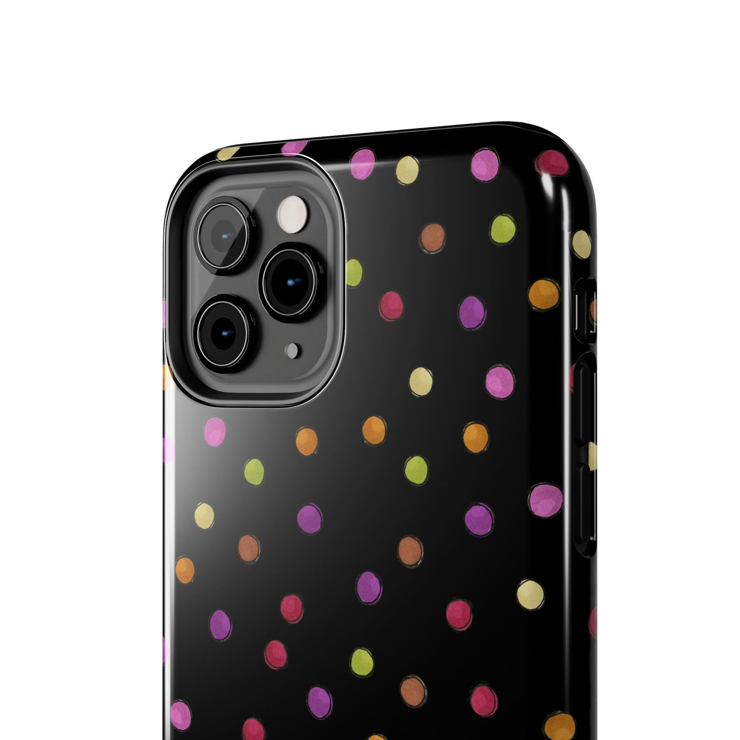 Tea Dot Black Phone Case