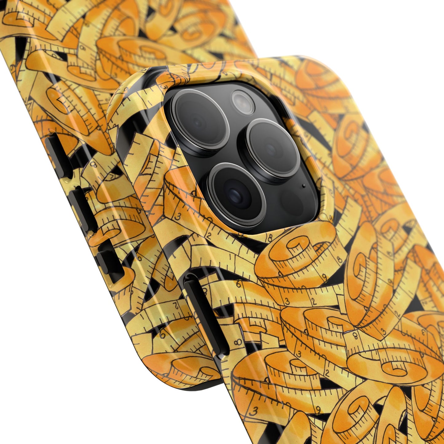 Tape Storm Black / Yellow Phone Case