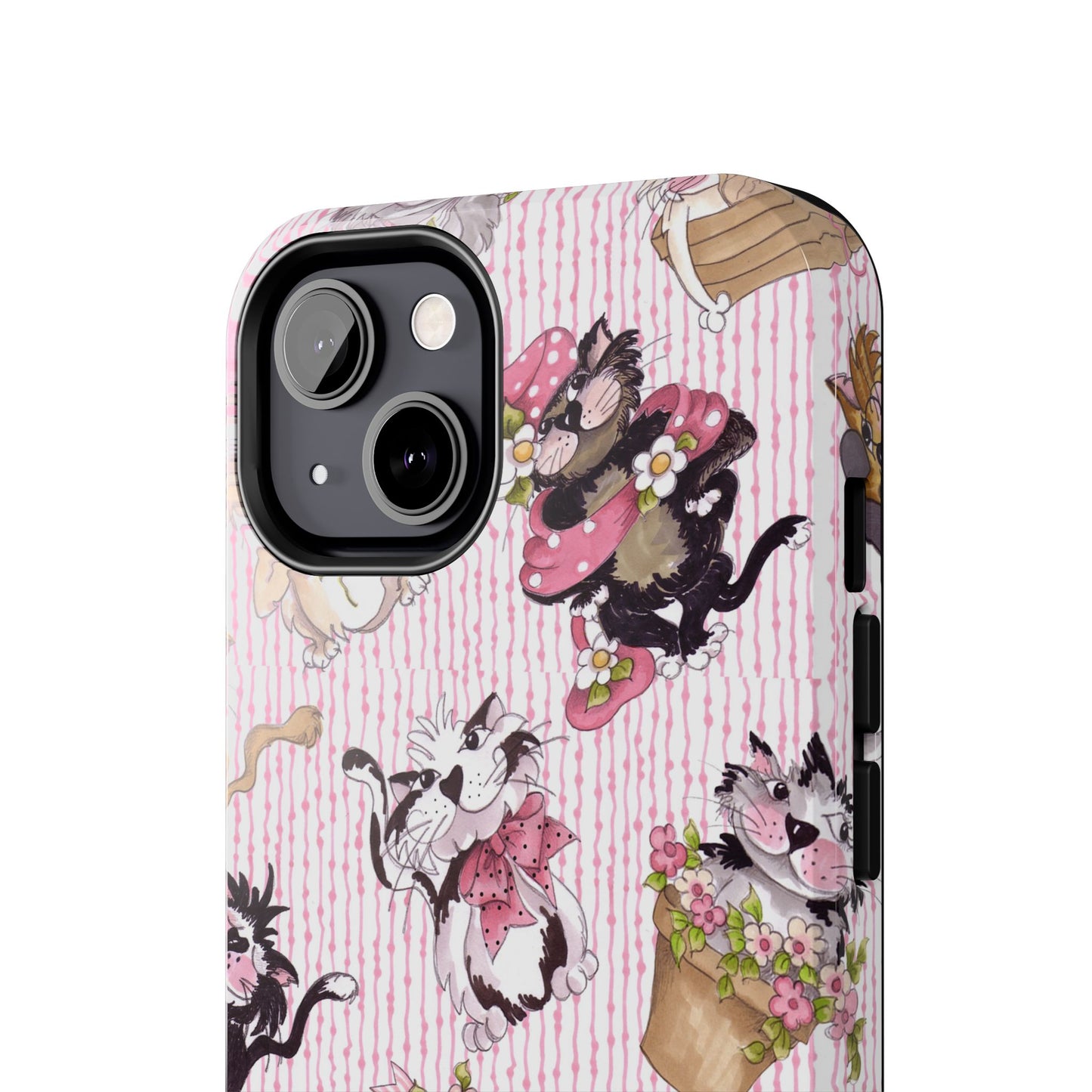 Fancy Cats Pink Phone Case