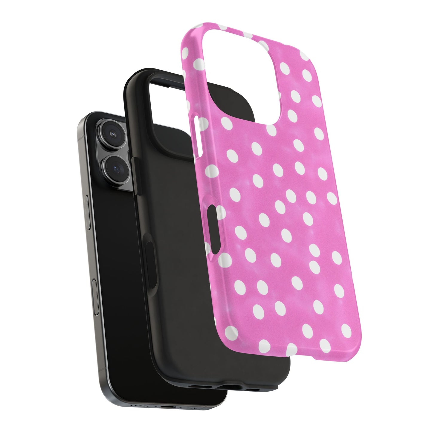Plump Dots Pink Phone Case