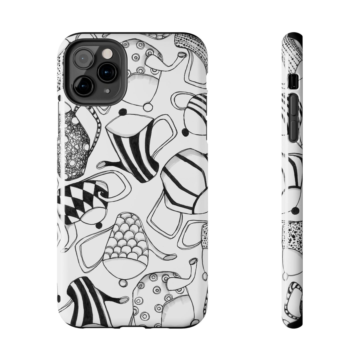 Coffee, Tea Anyone? White Phone Case