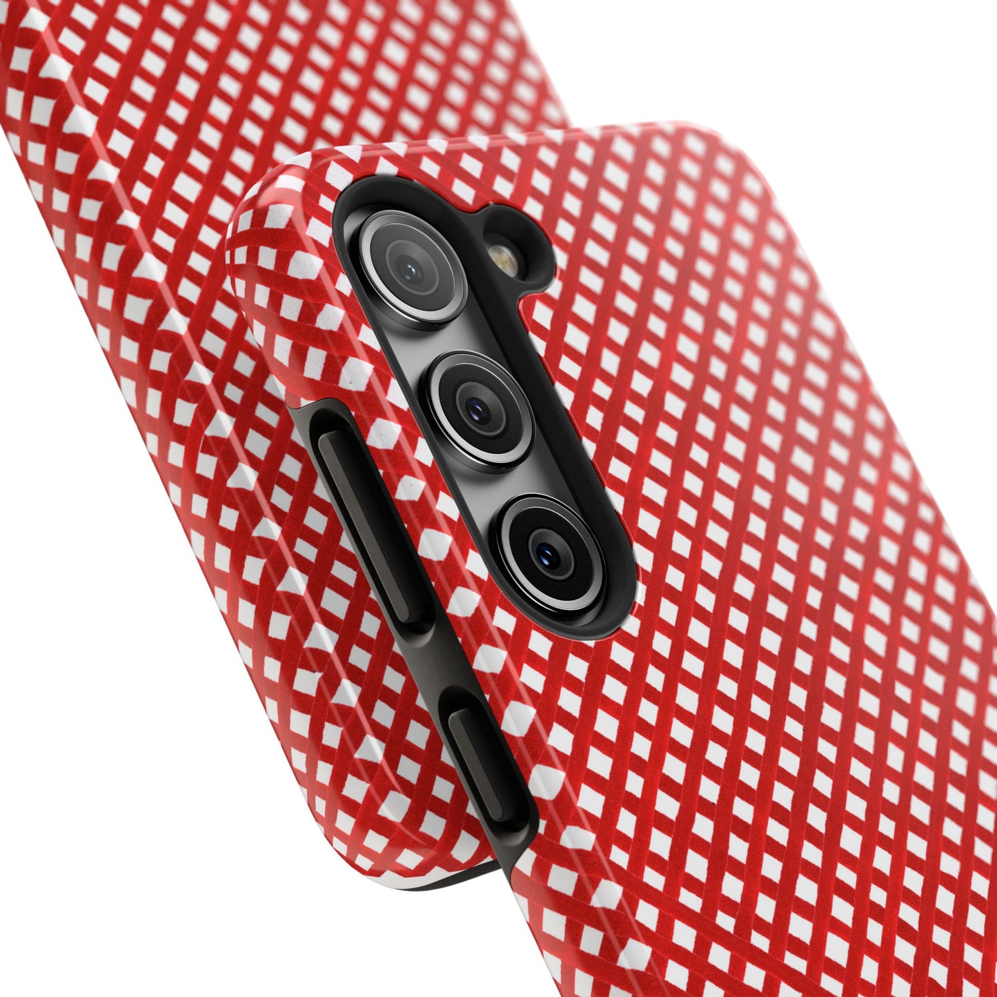 Trellis Check Red Phone Case