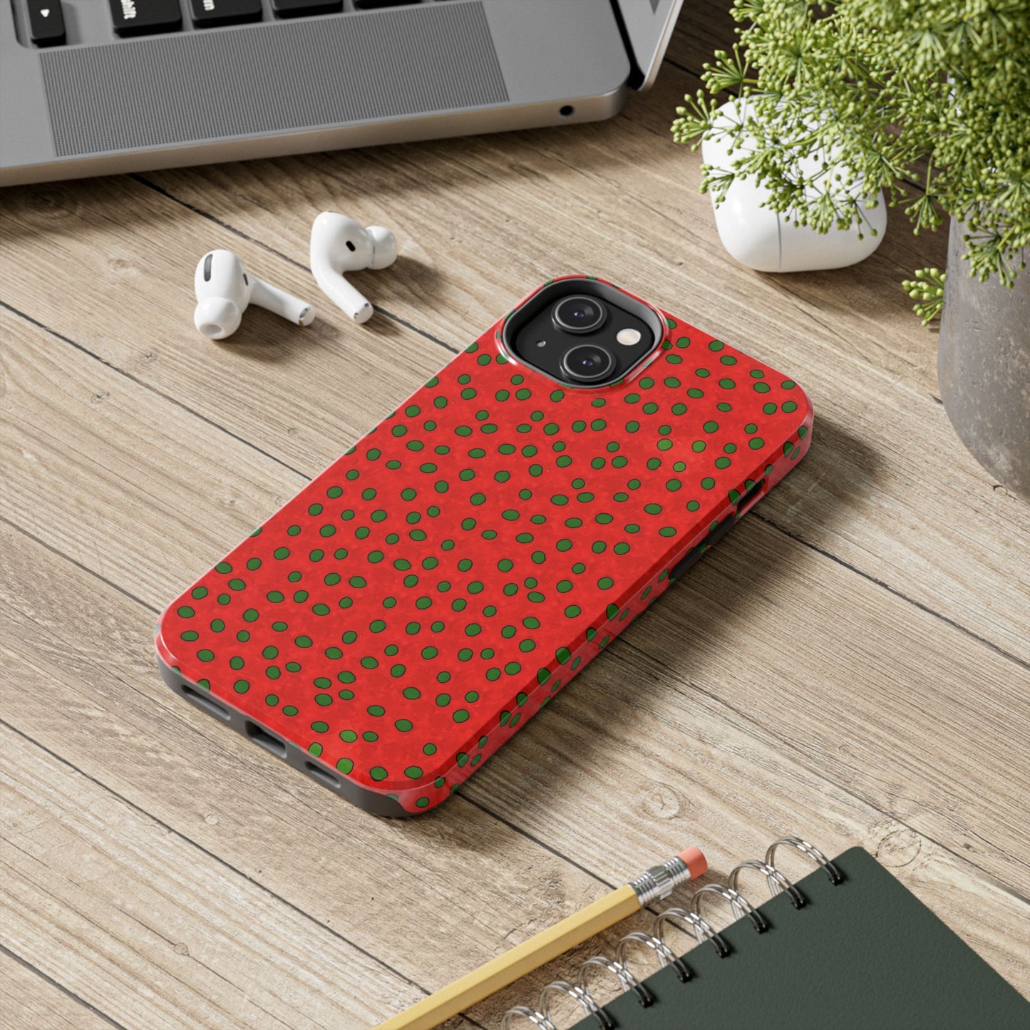 Dot Red / Green Phone Case