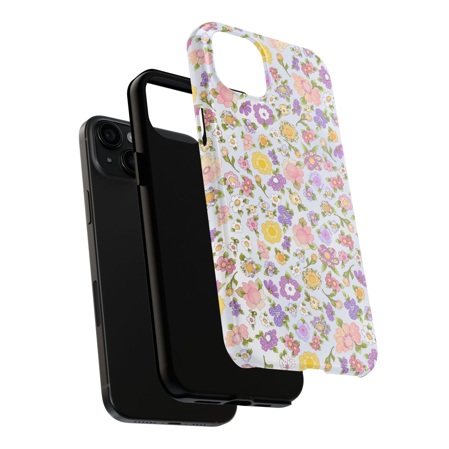 Flowery Blue Sky Phone Case