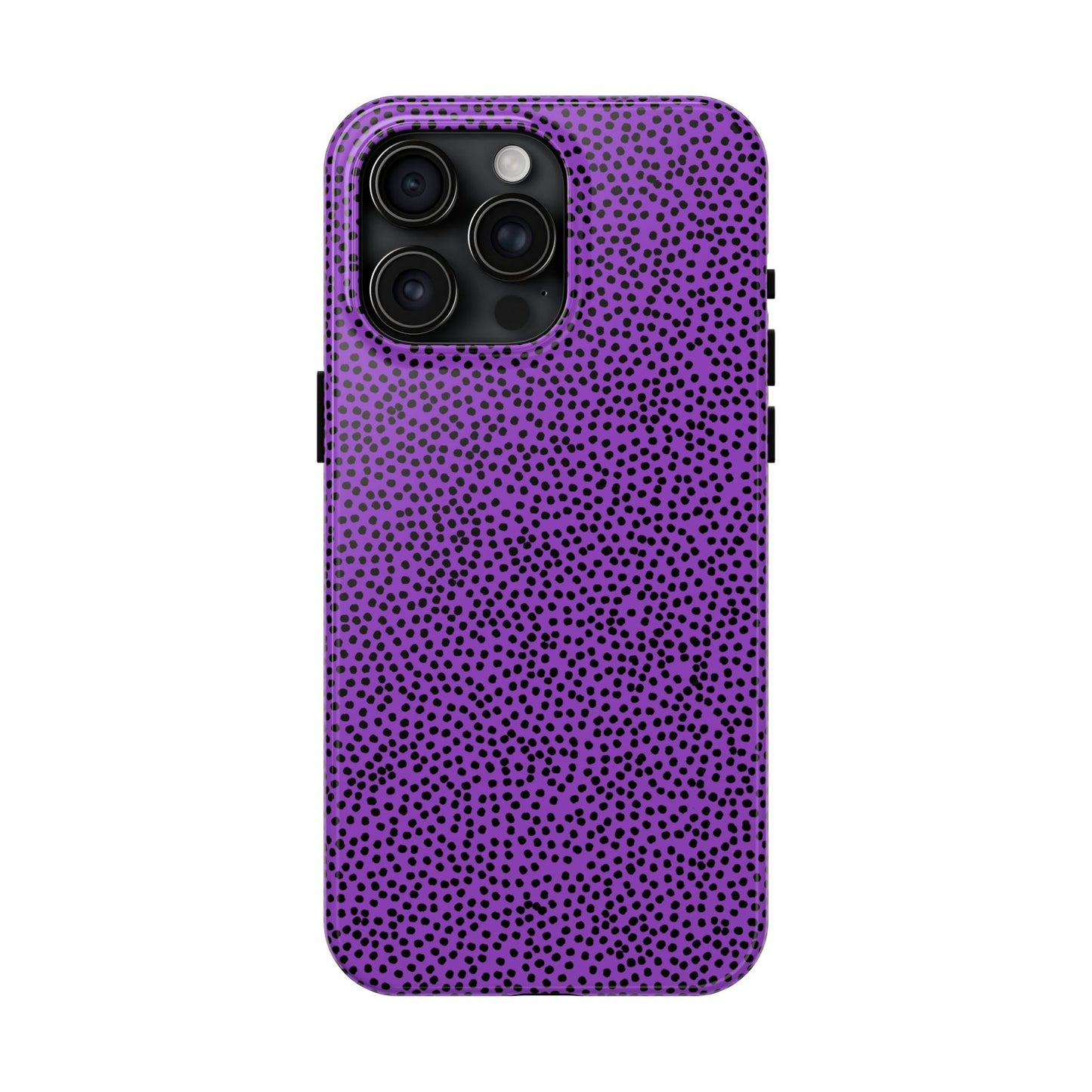 Gypsy Dots Purple / Black Phone Case