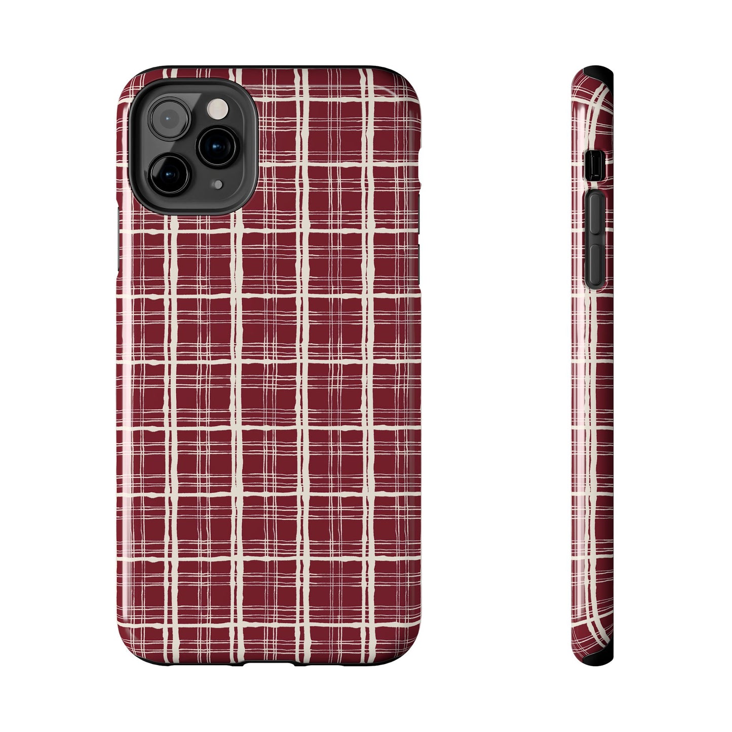 Red Plaid Phone Case
