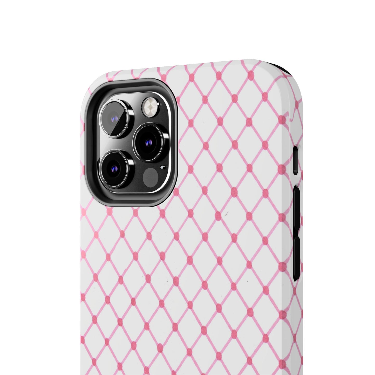 Diamond White / Pink Phone Case