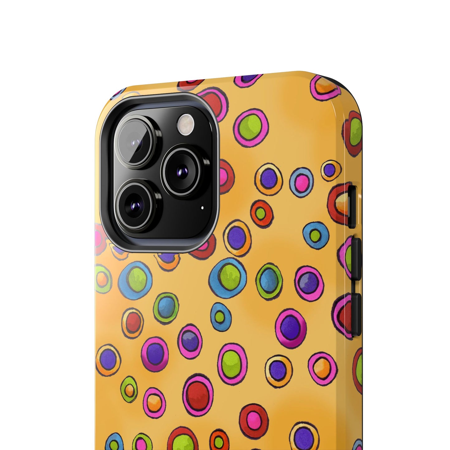Dopey Dots Yellow Phone Case