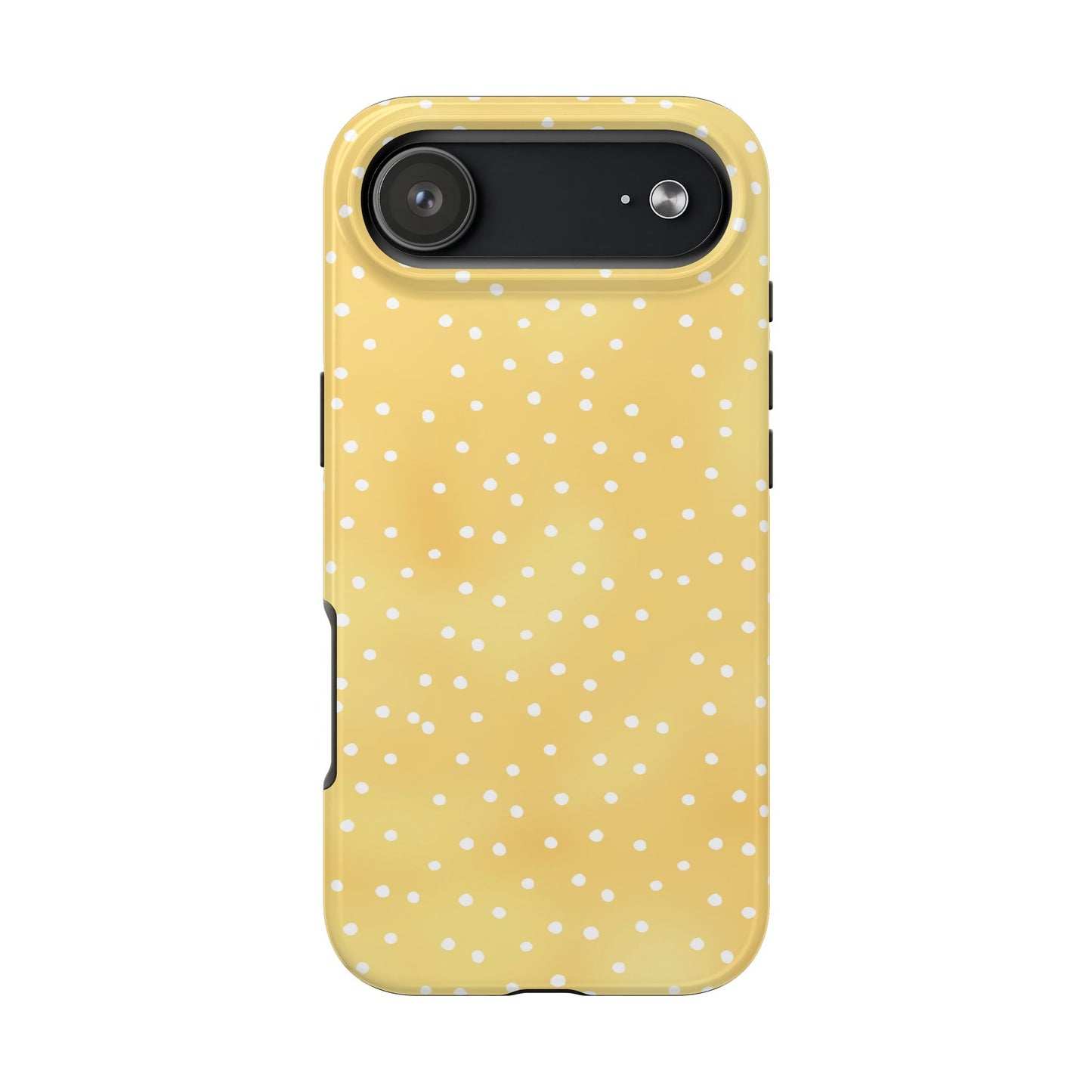 Dinky Dots Sunshine / White Phone Case