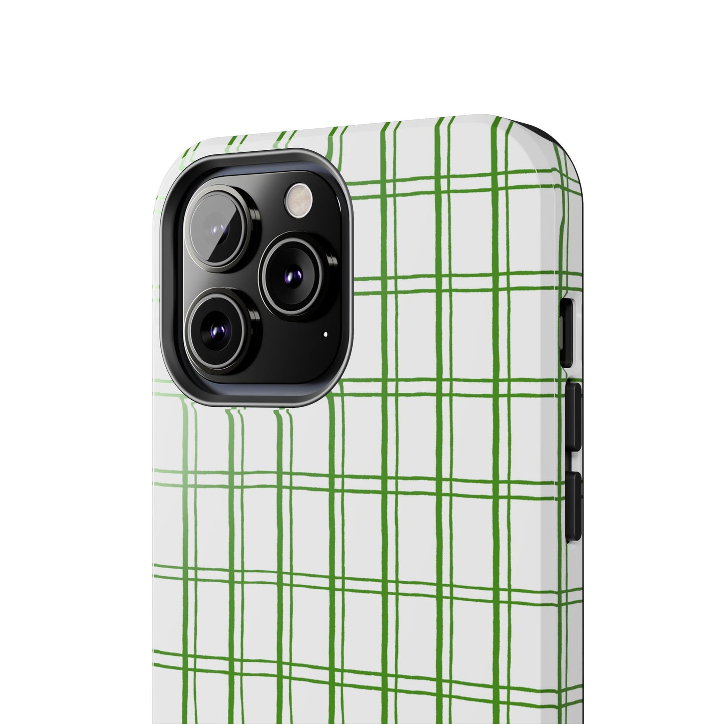 Kitchen Plaid White / Green Phone Case