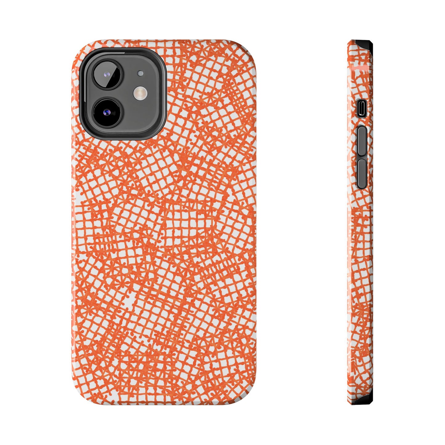 Random Waffle Orange Phone Case
