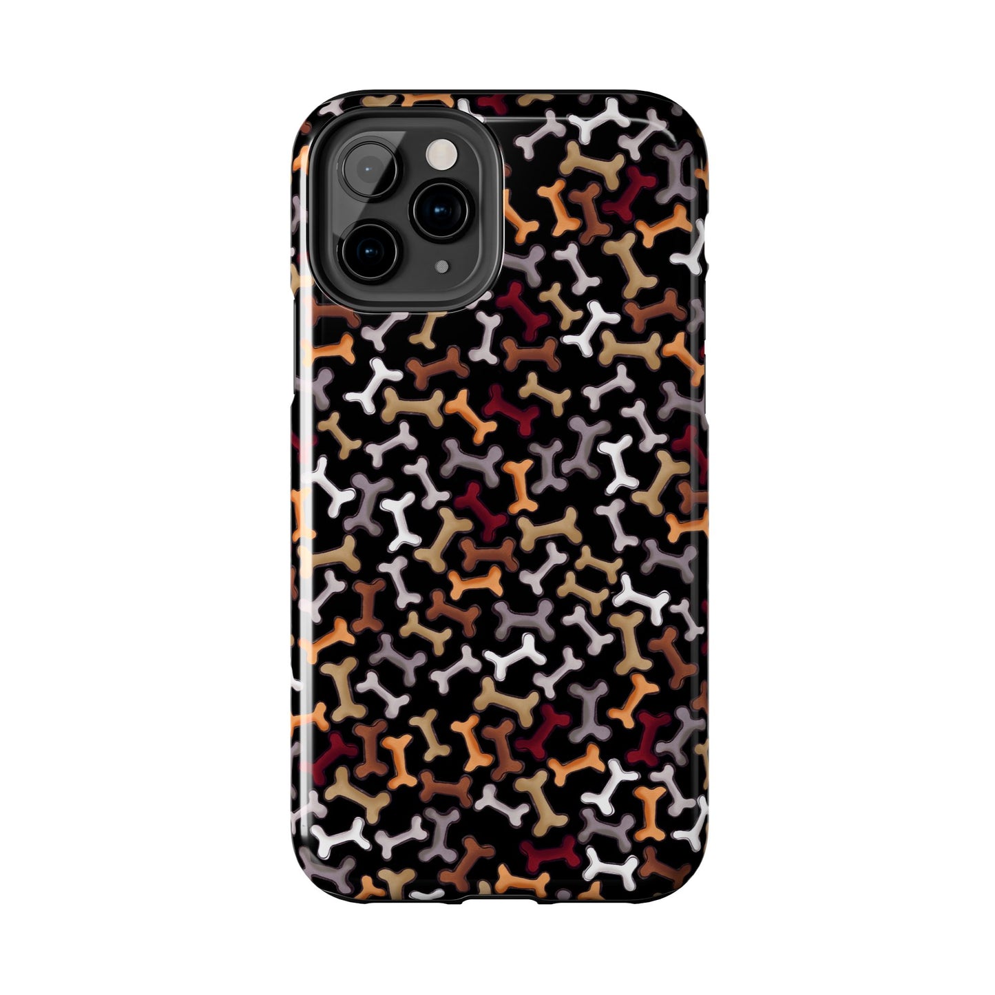 Dog Bones Black Phone Case