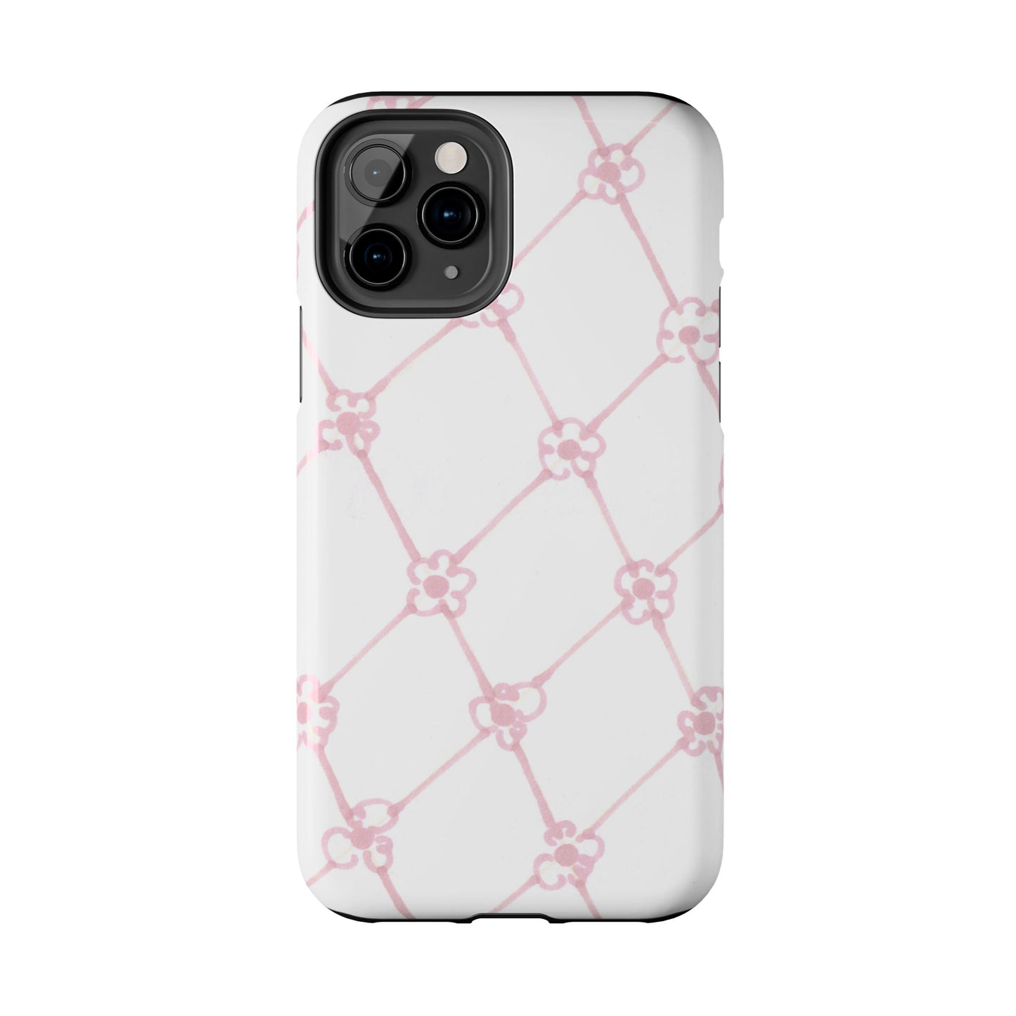 Flower Model Scroll Phone Case