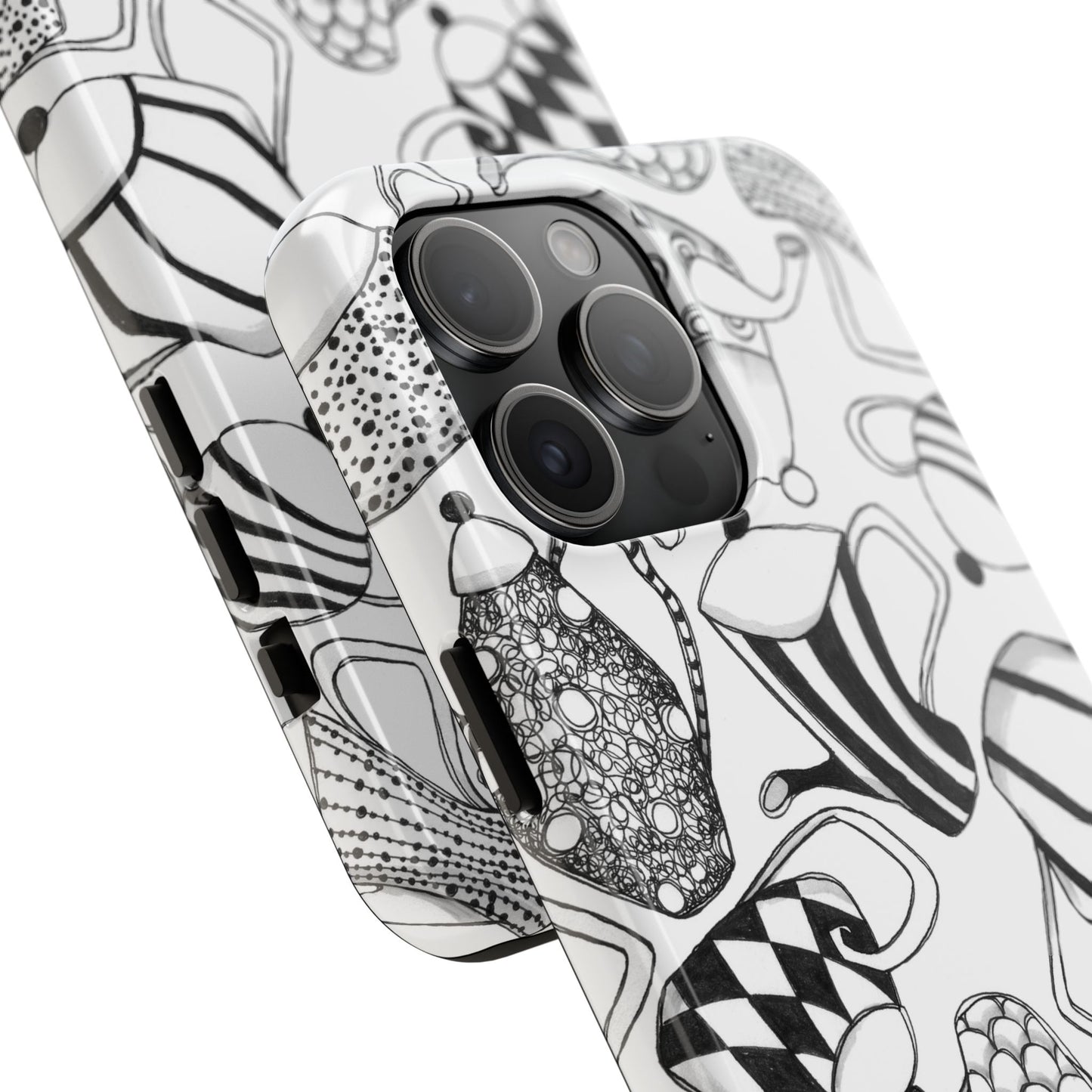 Coffee, Tea Anyone? White Phone Case