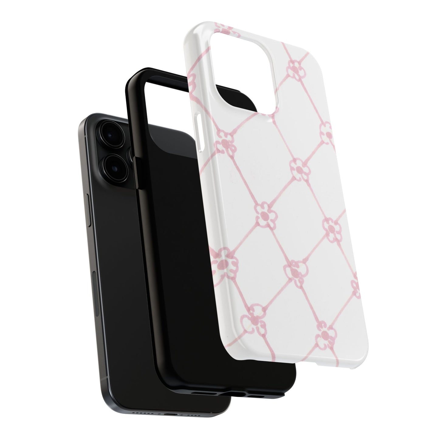 Flower Model Scroll Phone Case