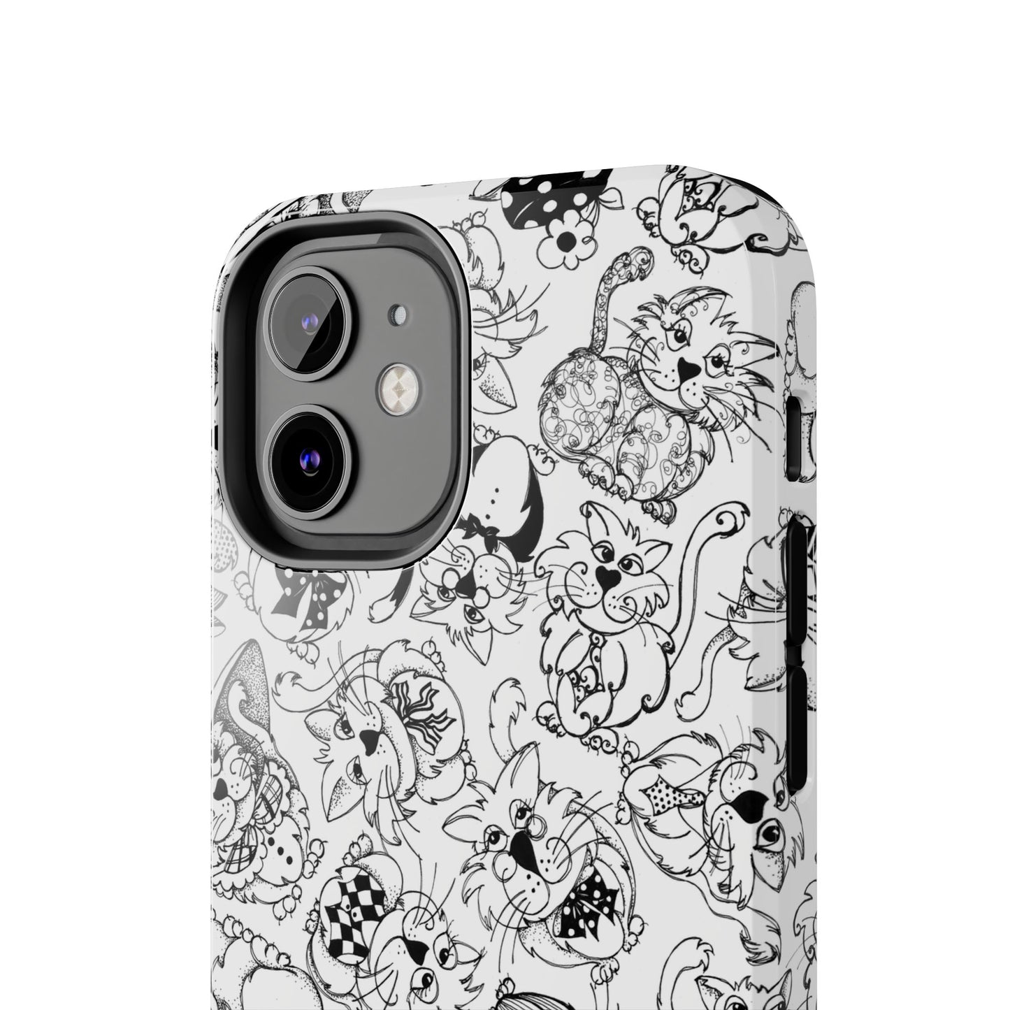 So Kitties Tossed White Phone Case