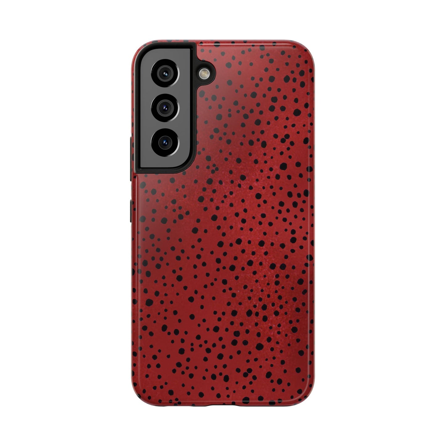 Pepper Dots Red / Black Phone Case
