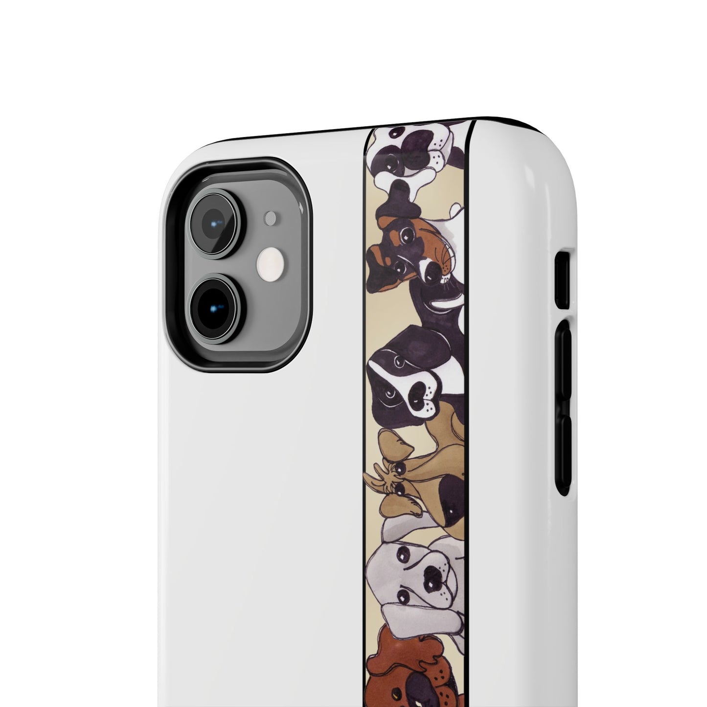 Doggie Delight Border Phone Case