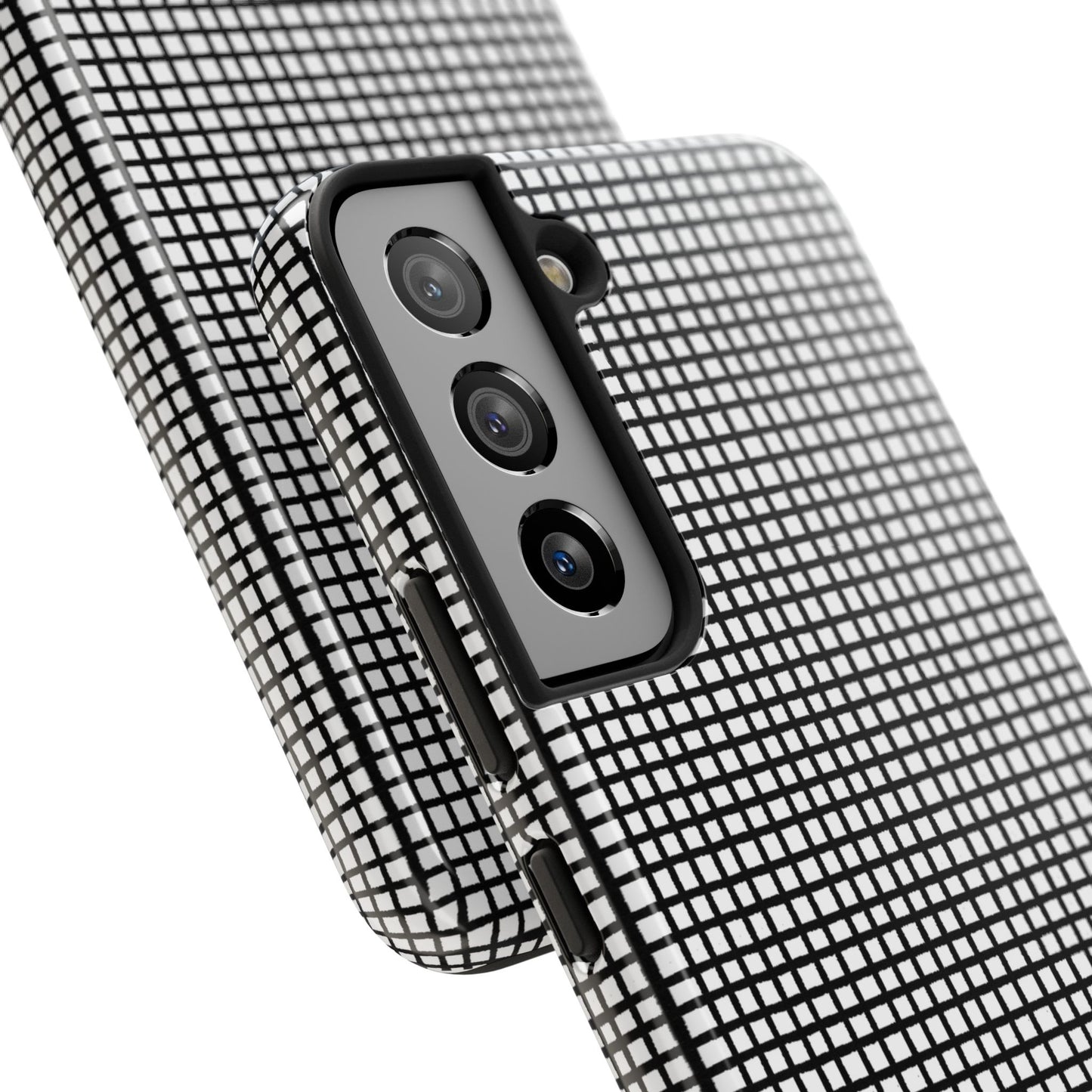 Chipper Check Black Phone Case