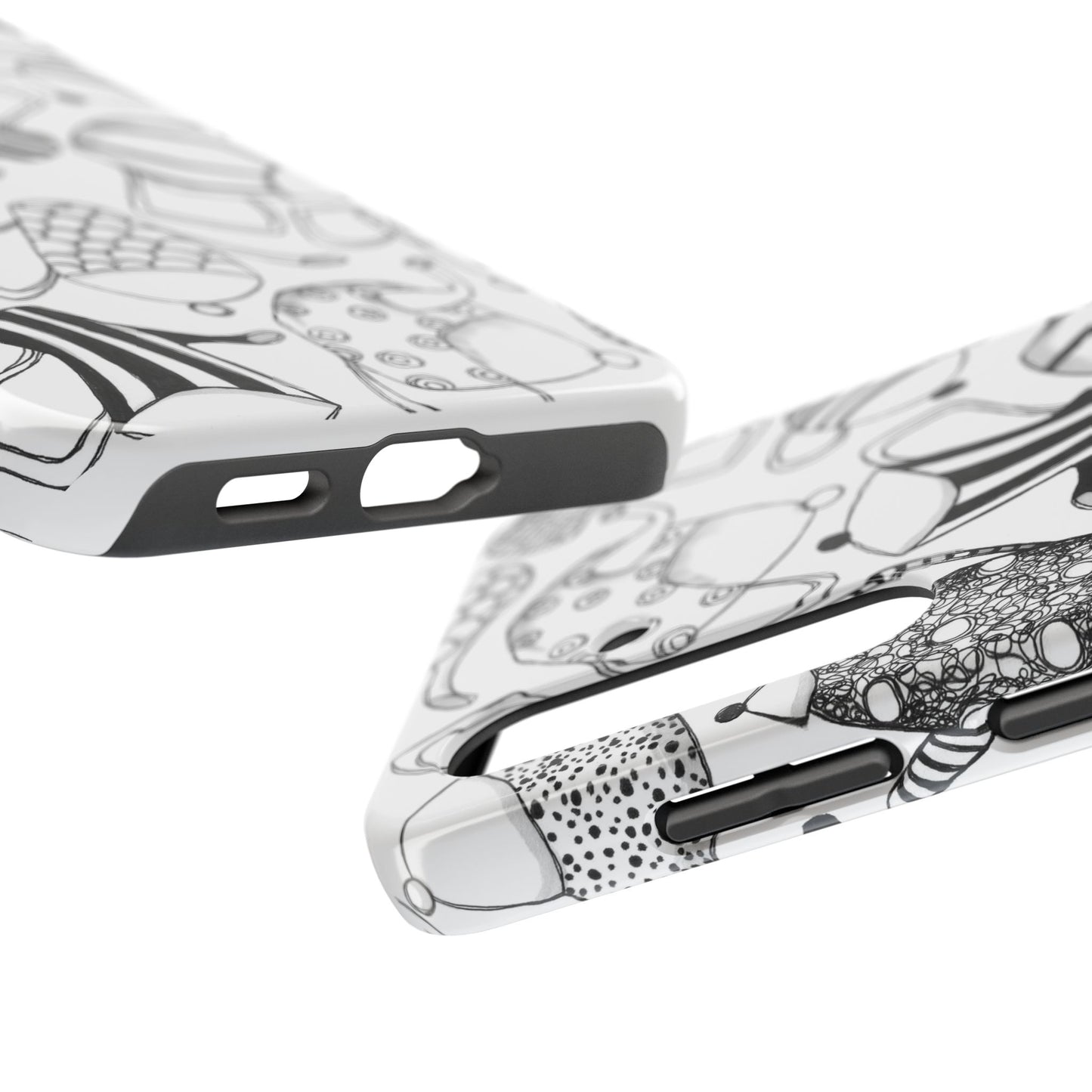 Coffee, Tea Anyone? White Phone Case