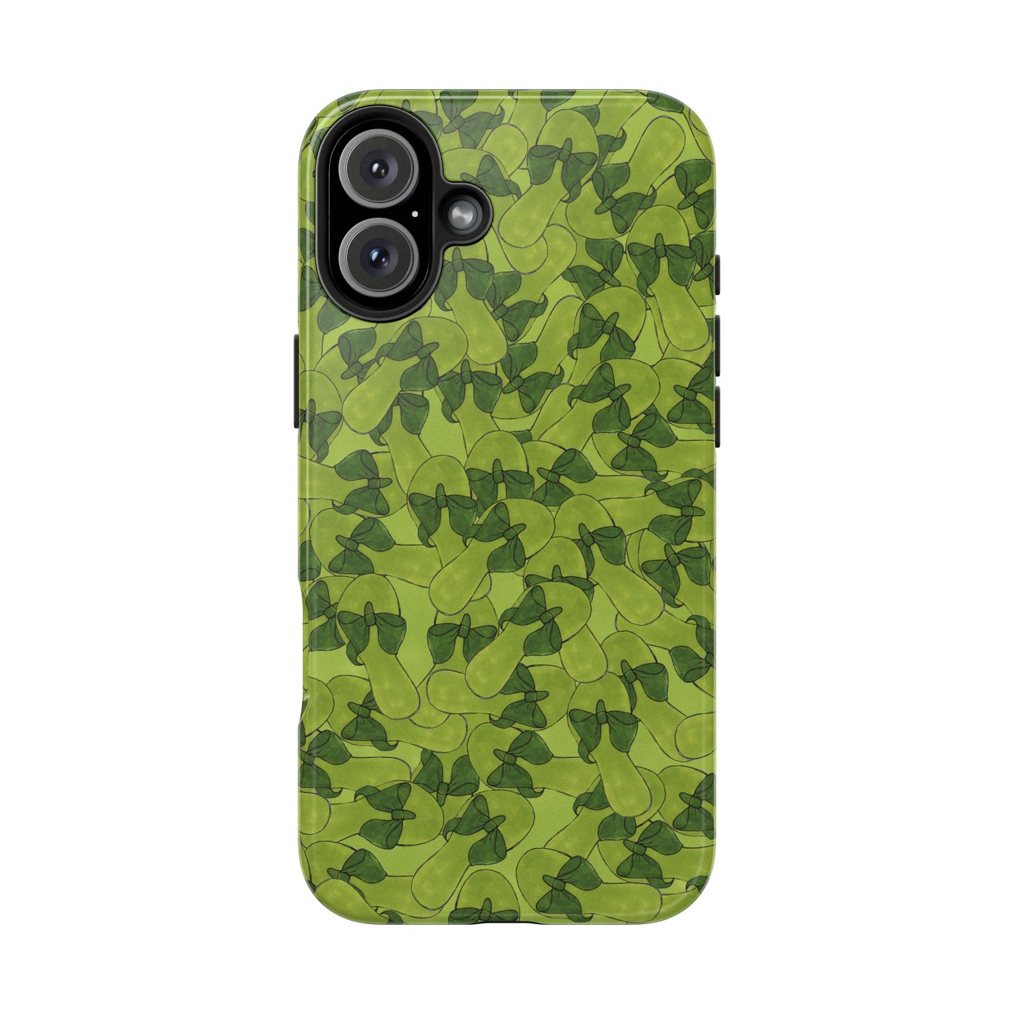 Green Flip Flops Phone Case