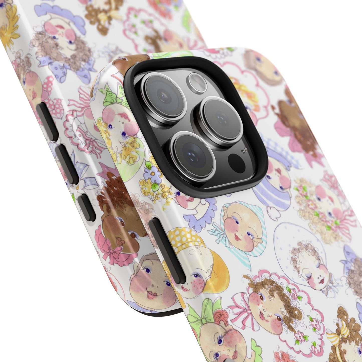 Baby Face Fling White Phone Case