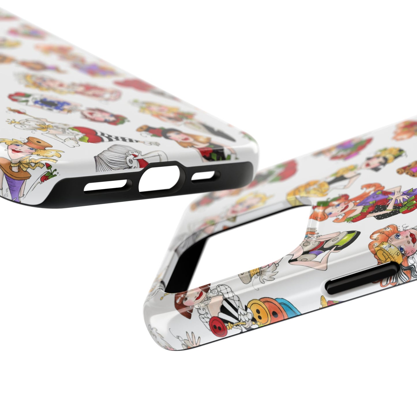 Curious Toss White Phone Case