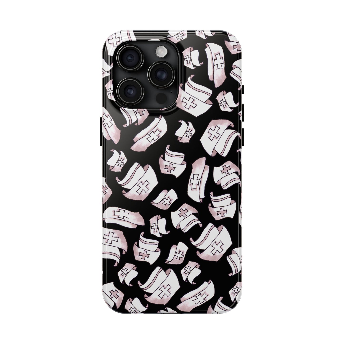 Happy Hats Black Phone Case