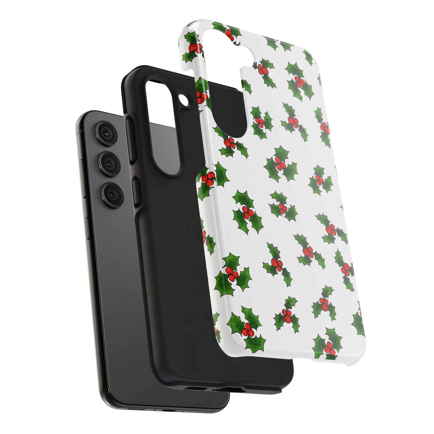 Lotsa Holly White Phone Case