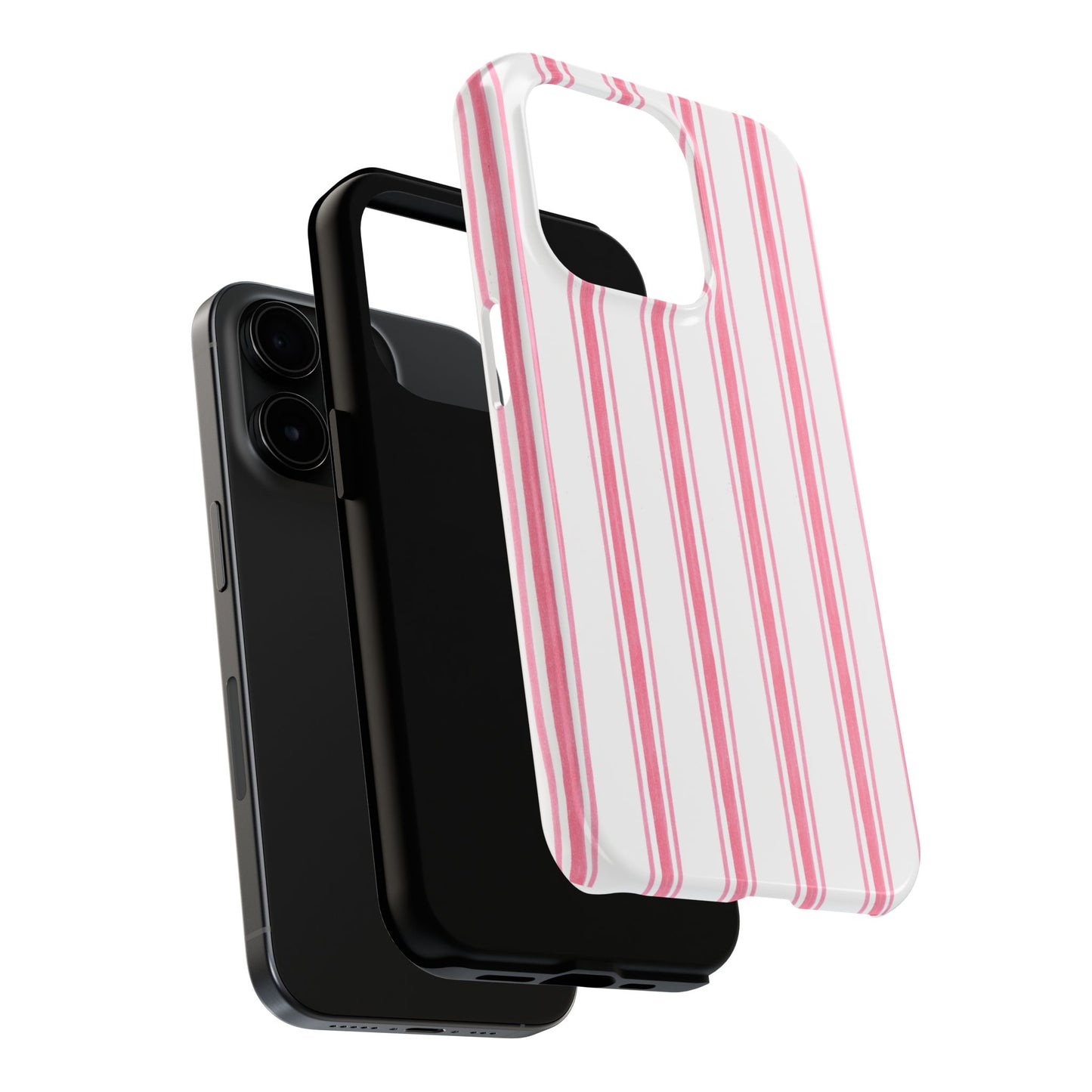Awning Stripe Pink Phone Case