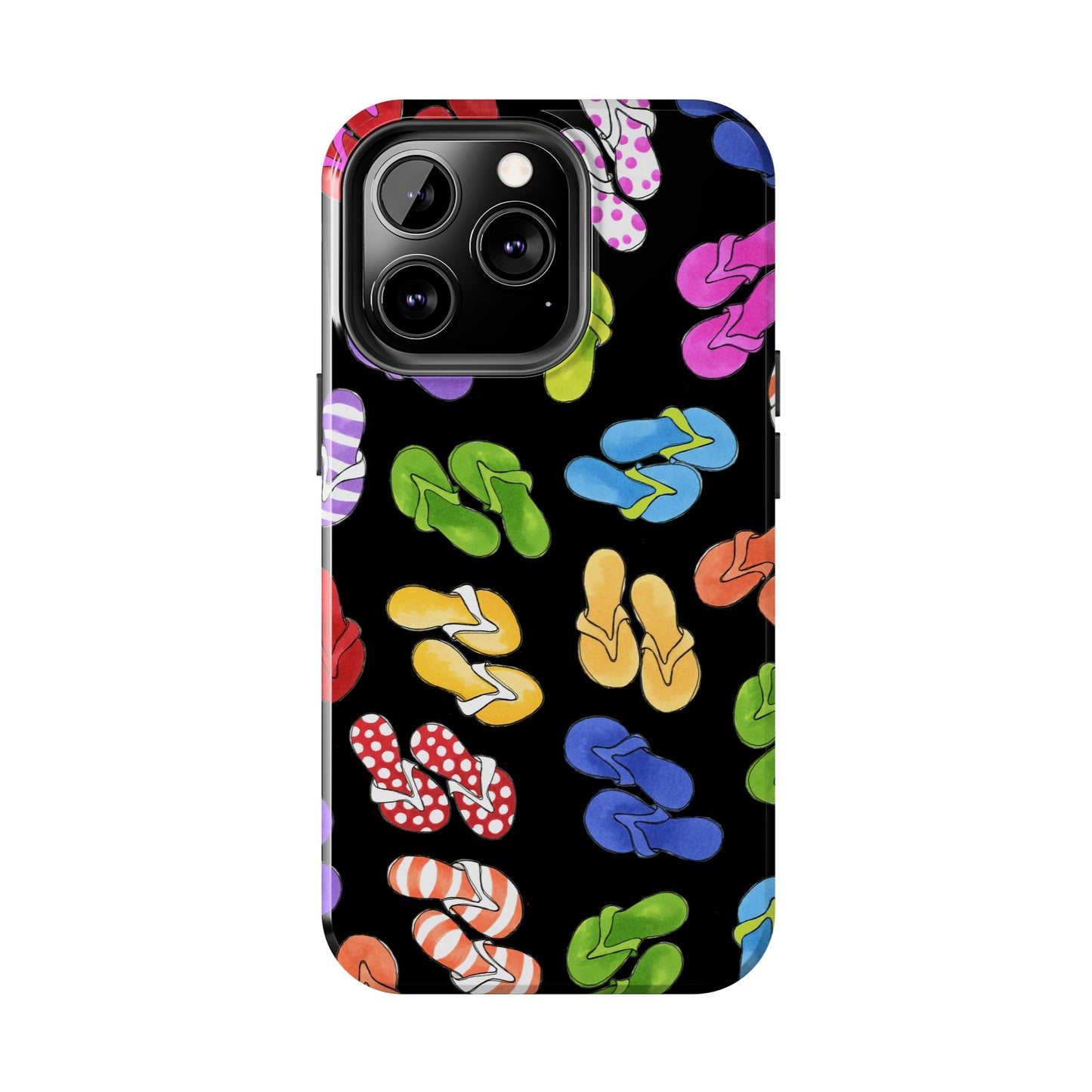 Fun Flops Black Phone Case
