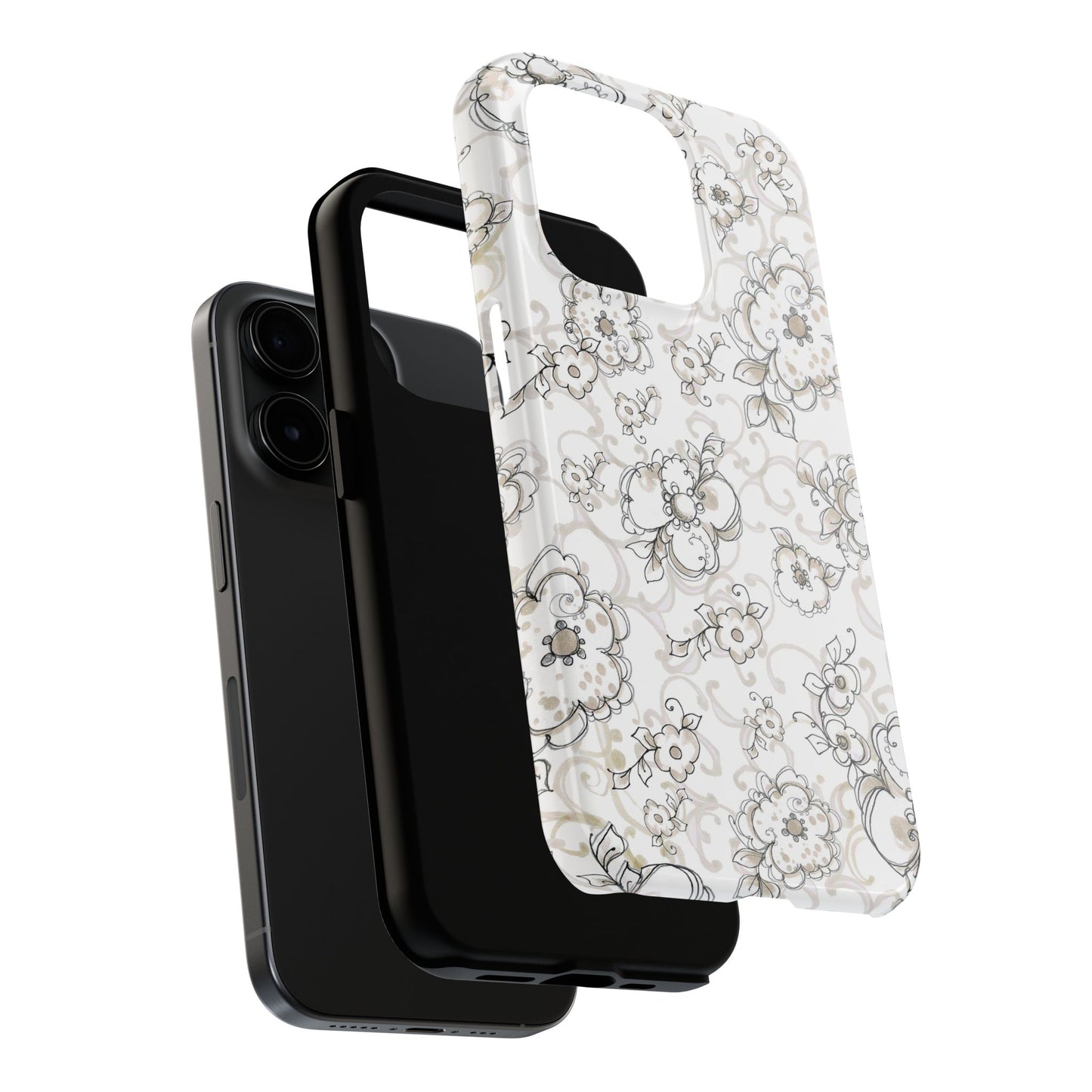 Angel Flowers Phone Case