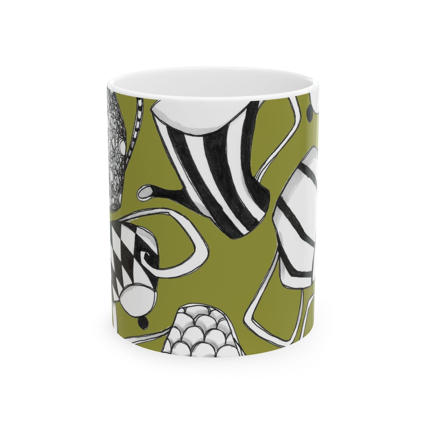 Coffee, Tea Anyone? Green Cup