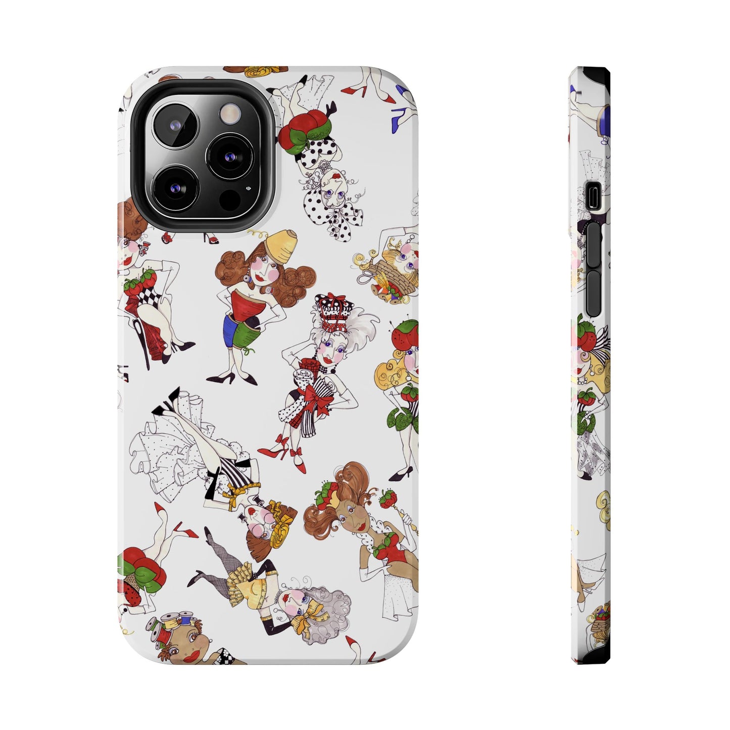 Sew Tossed White Phone Case