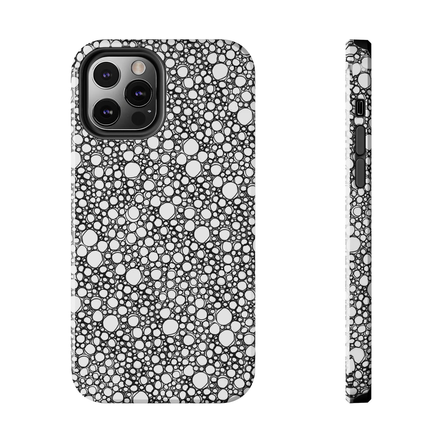 Air Bubbles Black Phone Case