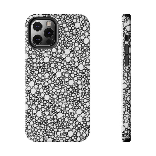 Air Bubbles Black Phone Case