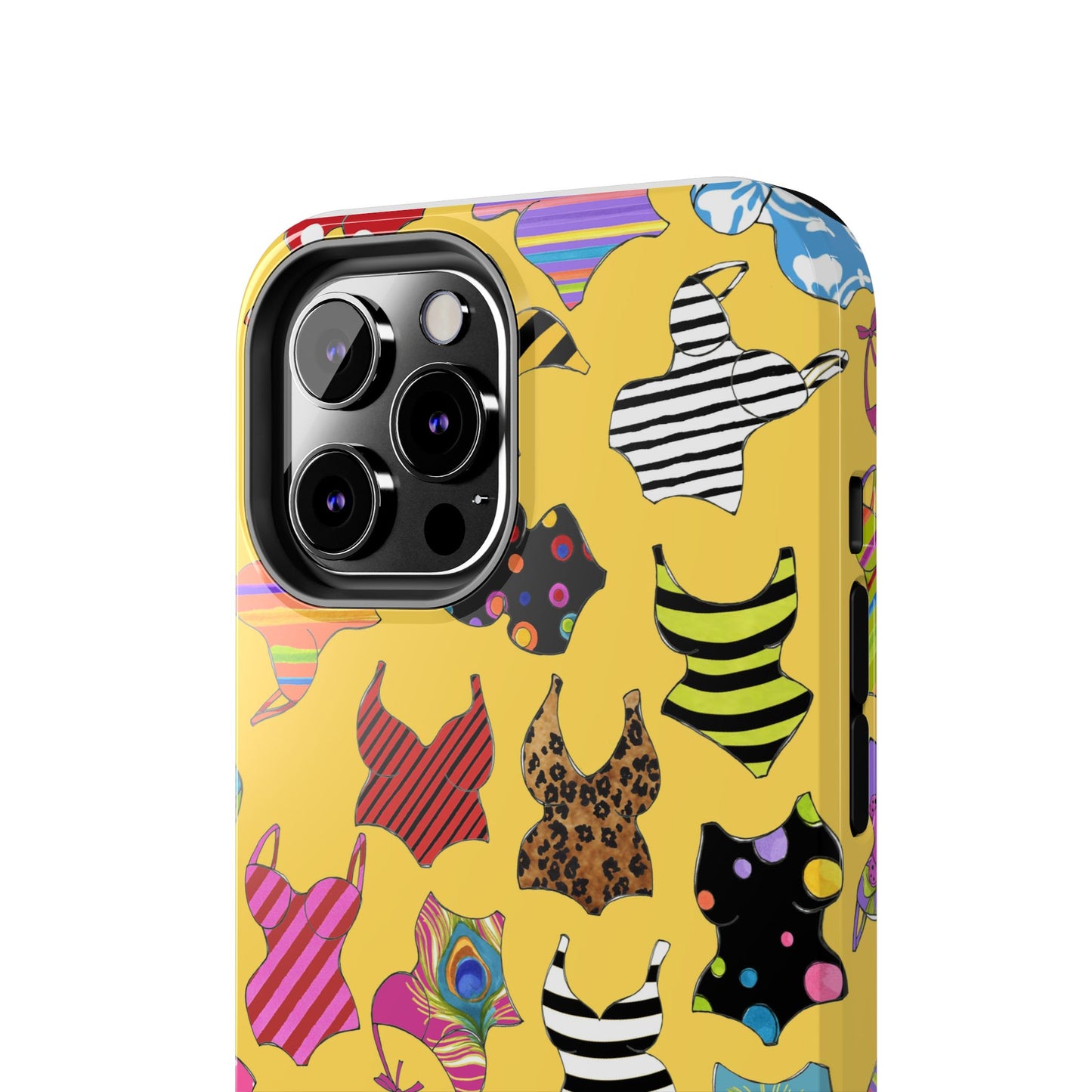 Assorted Suits Yellow Phone Case